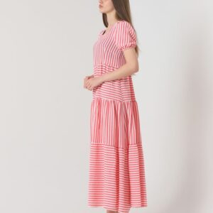 Striped Long Dress - Brand: Topshow - Women & Kids, Baby Clothes Wholesale - TheBS Women