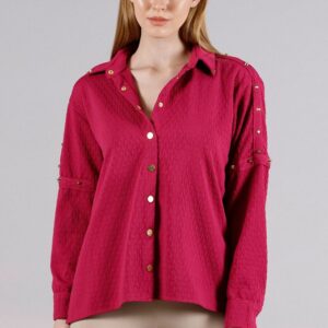 Drop Detailed Shirt - Brand: Topshow - Women & Kids, Baby Clothes Wholesale - TheBS Women