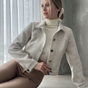 Buttoned Bowl Coat - Brand: Topshow - Women & Kids, Baby Clothes Wholesale - TheBS Women