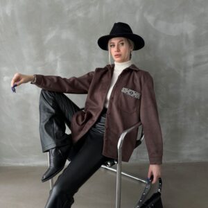 Suede Shirt - Brand: Topshow - Women & Kids, Baby Clothes Wholesale - TheBS Women