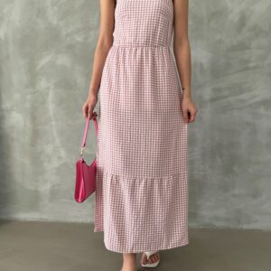 Powder Strap Ankle Length Dress - Brand: Topshow - Women & Kids, Baby Clothes Wholesale - TheBS Women