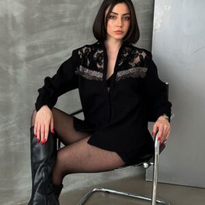 Lace Detailed Shirt - Brand: Topshow - Women & Kids, Baby Clothes Wholesale - TheBS Women