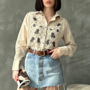 Flower Shirt - Brand: Topshow - Women & Kids, Baby Clothes Wholesale - TheBS Women