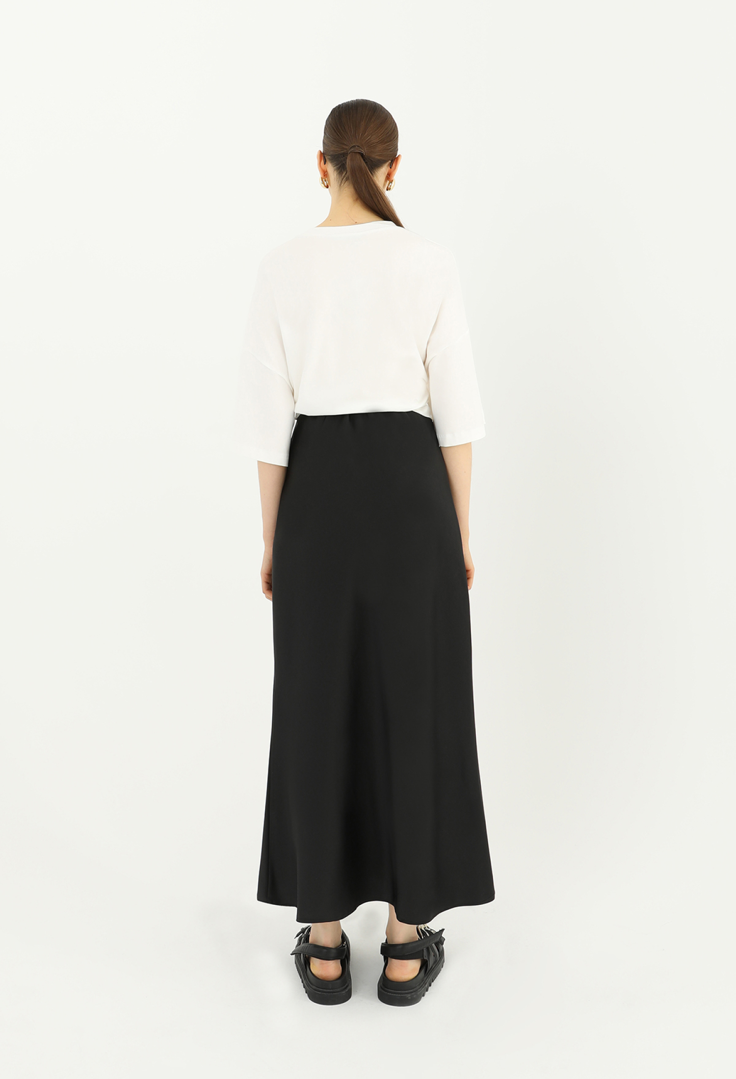 Women's Satin Long Skirt - Brand: SOUL - Women & Kids, Baby Clothes Wholesale - TheBS Women