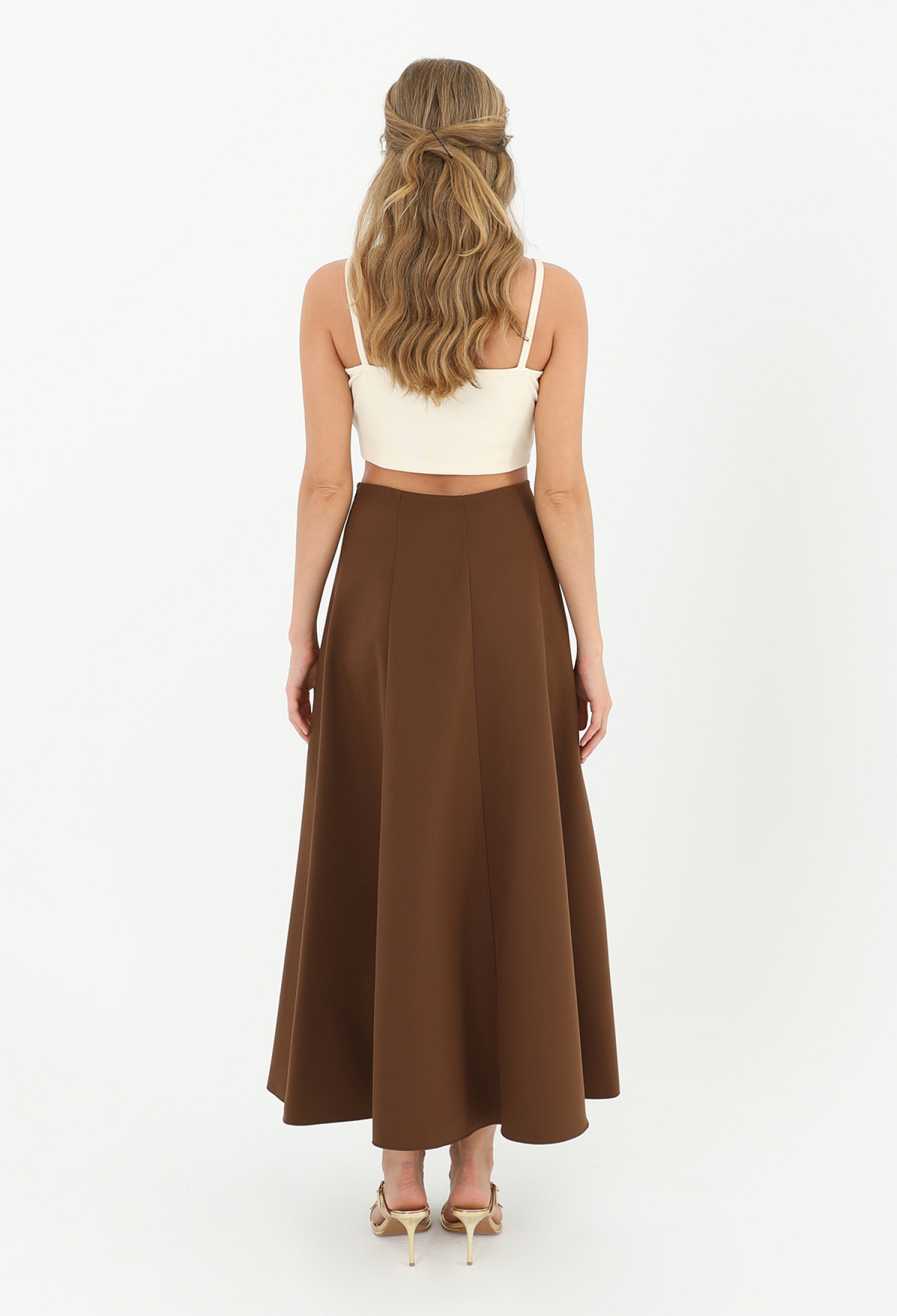 Women's Split Flared Skirt - Brand: Puane - Women & Kids, Baby Clothes Wholesale - TheBS Women