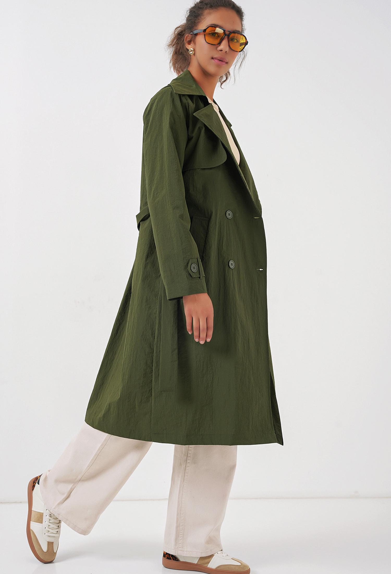 Double Breasted Trench Coat - Brand: Bigdart - Women & Kids, Baby Clothes Wholesale - TheBS Women