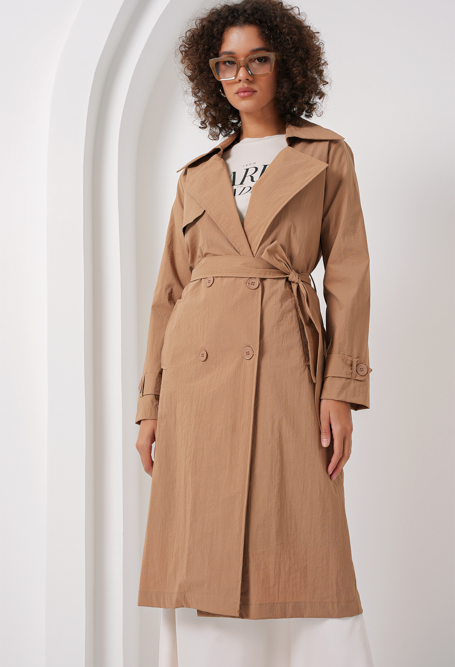 Double Breasted Trench Coat - Brand: Bigdart - Women & Kids, Baby Clothes Wholesale - TheBS Women