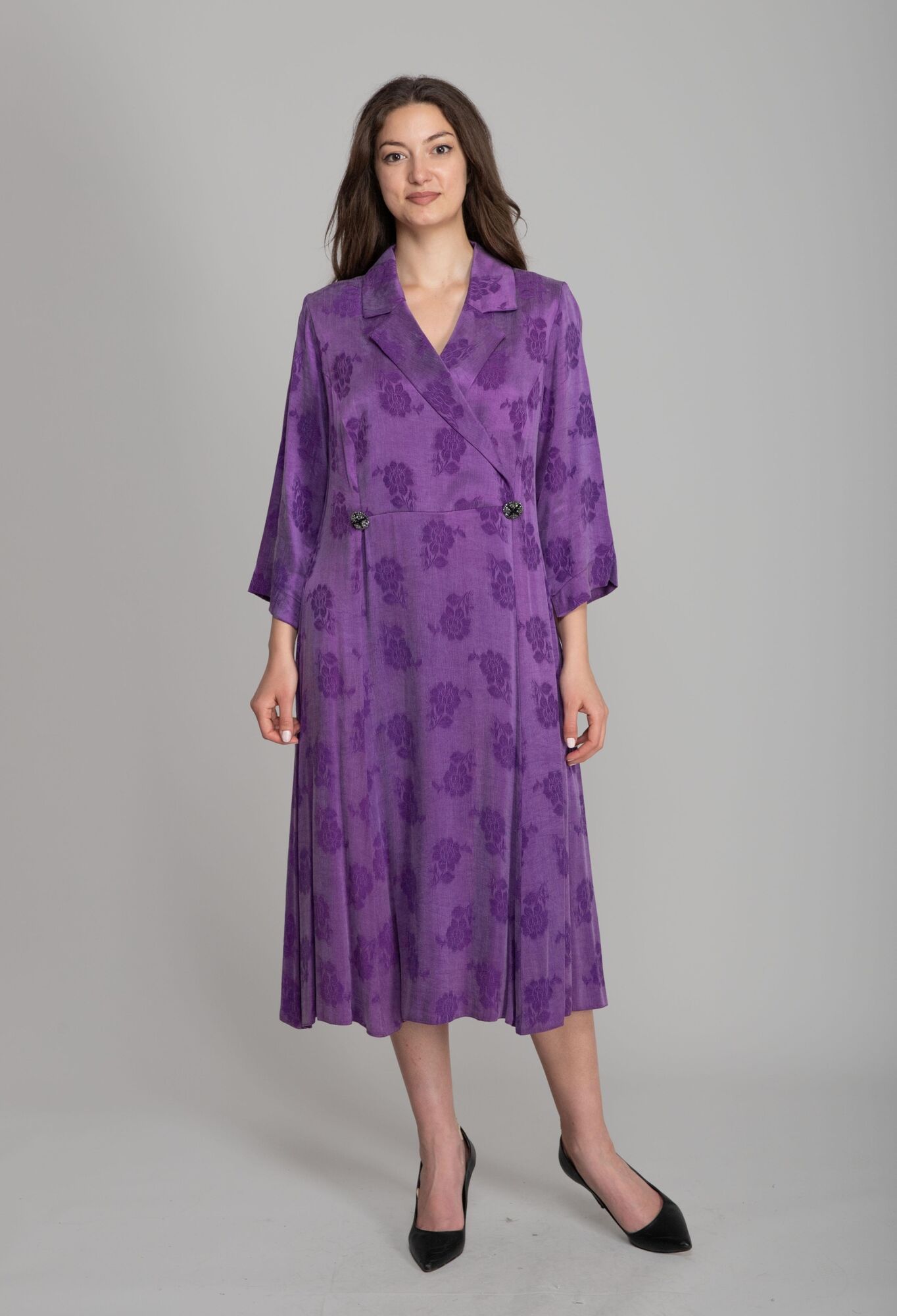 Elegant Formal Vintage Floral Dress - Brand: GUMANIZE - Women & Kids, Baby Clothes Wholesale - TheBS Women