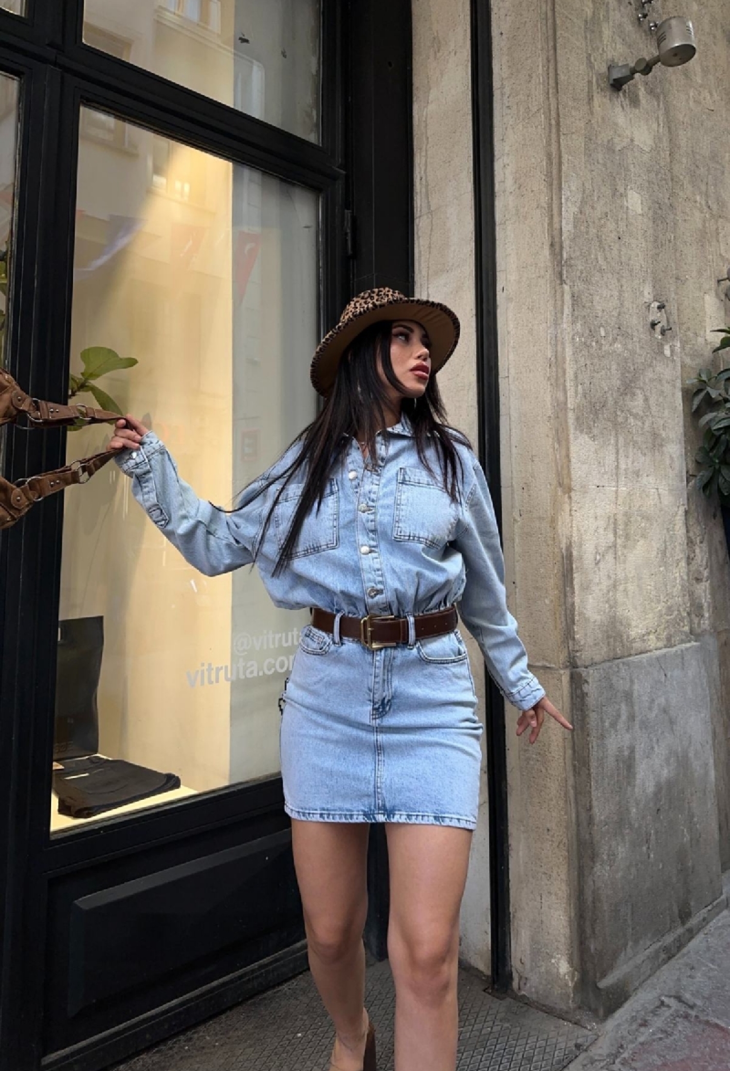 Casual Western Streetwear Shirt Dress Mini - Brand: XLove - Women & Kids, Baby Clothes Wholesale - TheBS Women