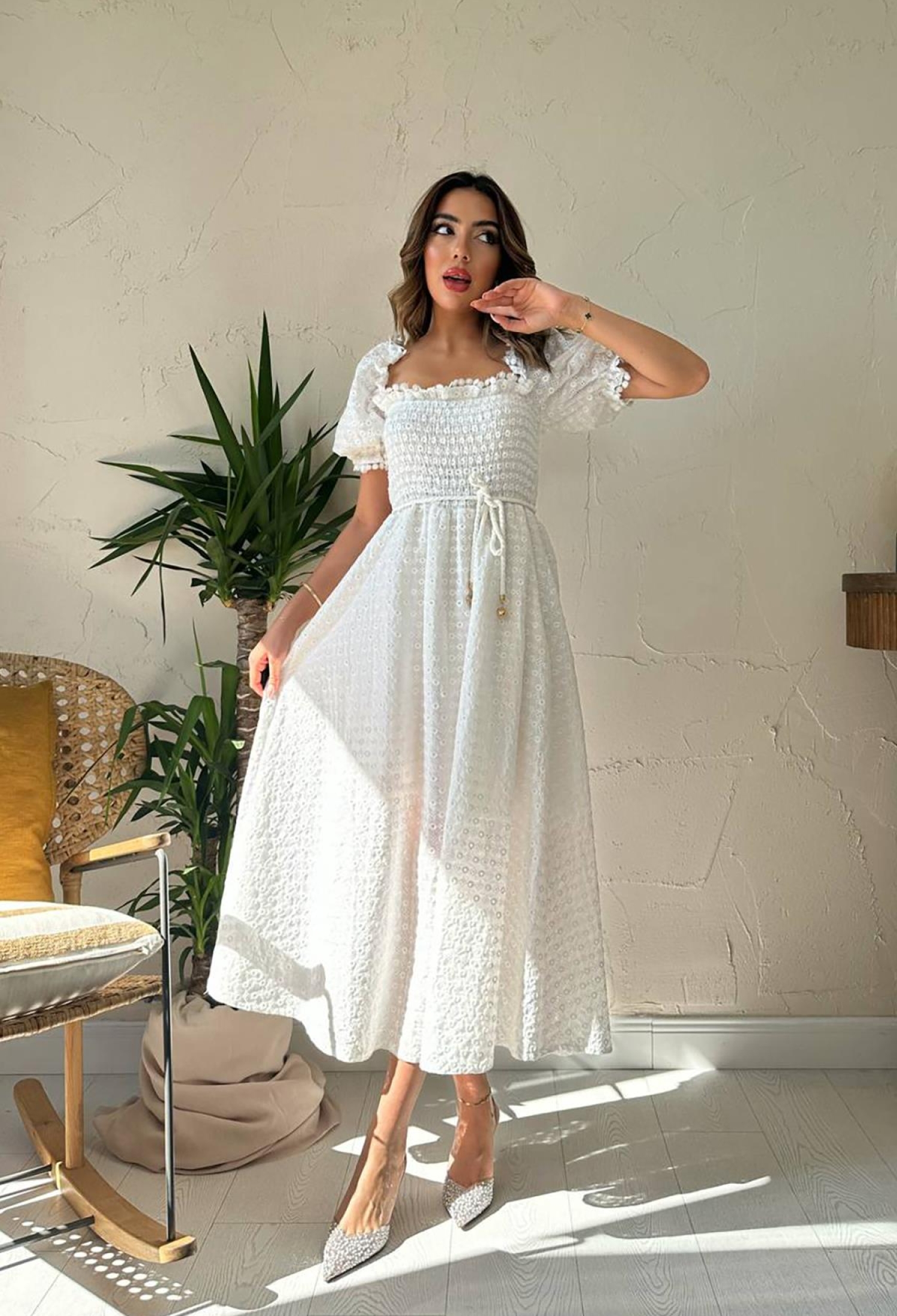 Elegant Fit And Flare Maxi Dress - Brand: Elisa - Women & Kids, Baby Clothes Wholesale - TheBS Women