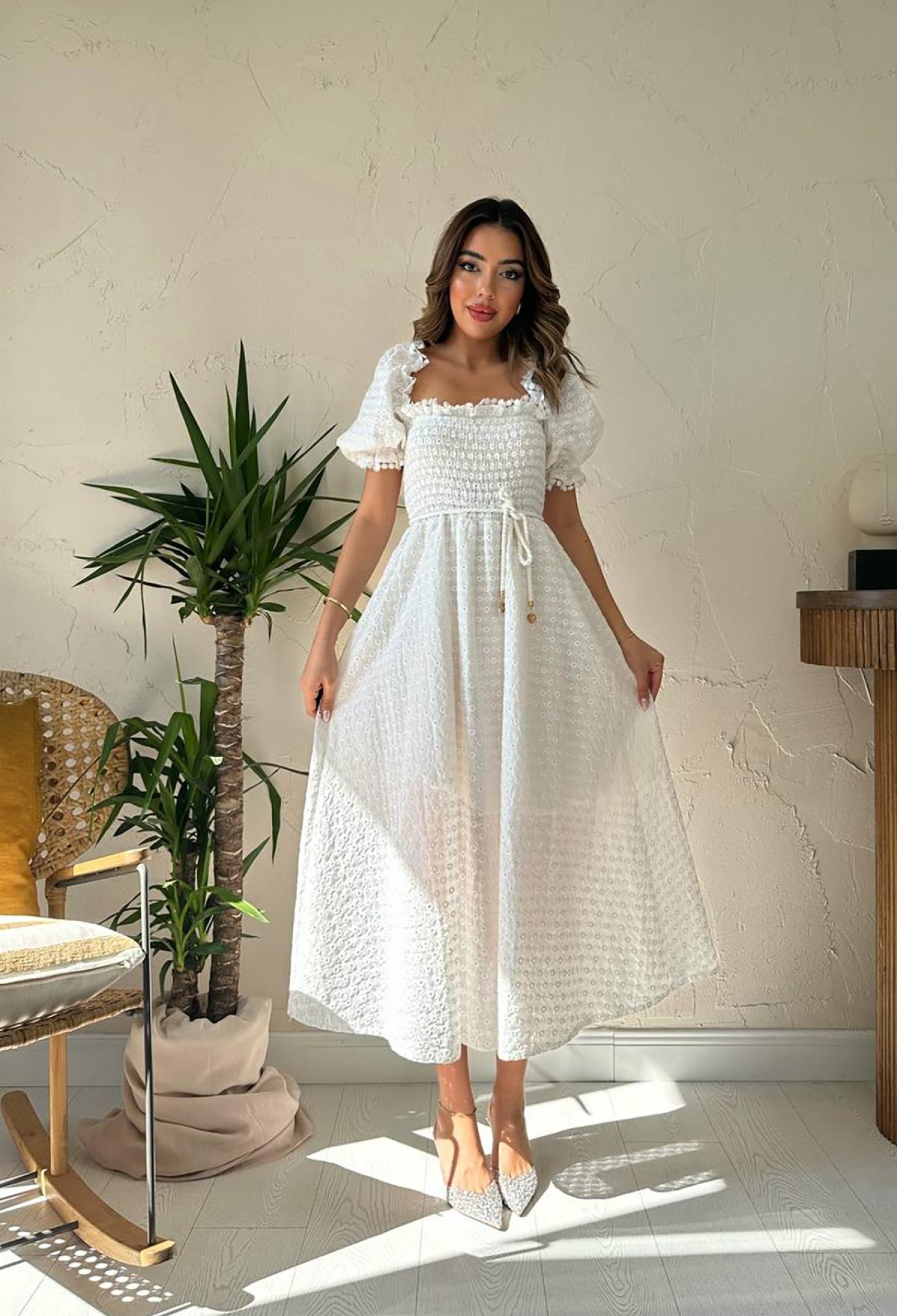 Elegant Fit And Flare Maxi Dress - Brand: Elisa - Women & Kids, Baby Clothes Wholesale - TheBS Women