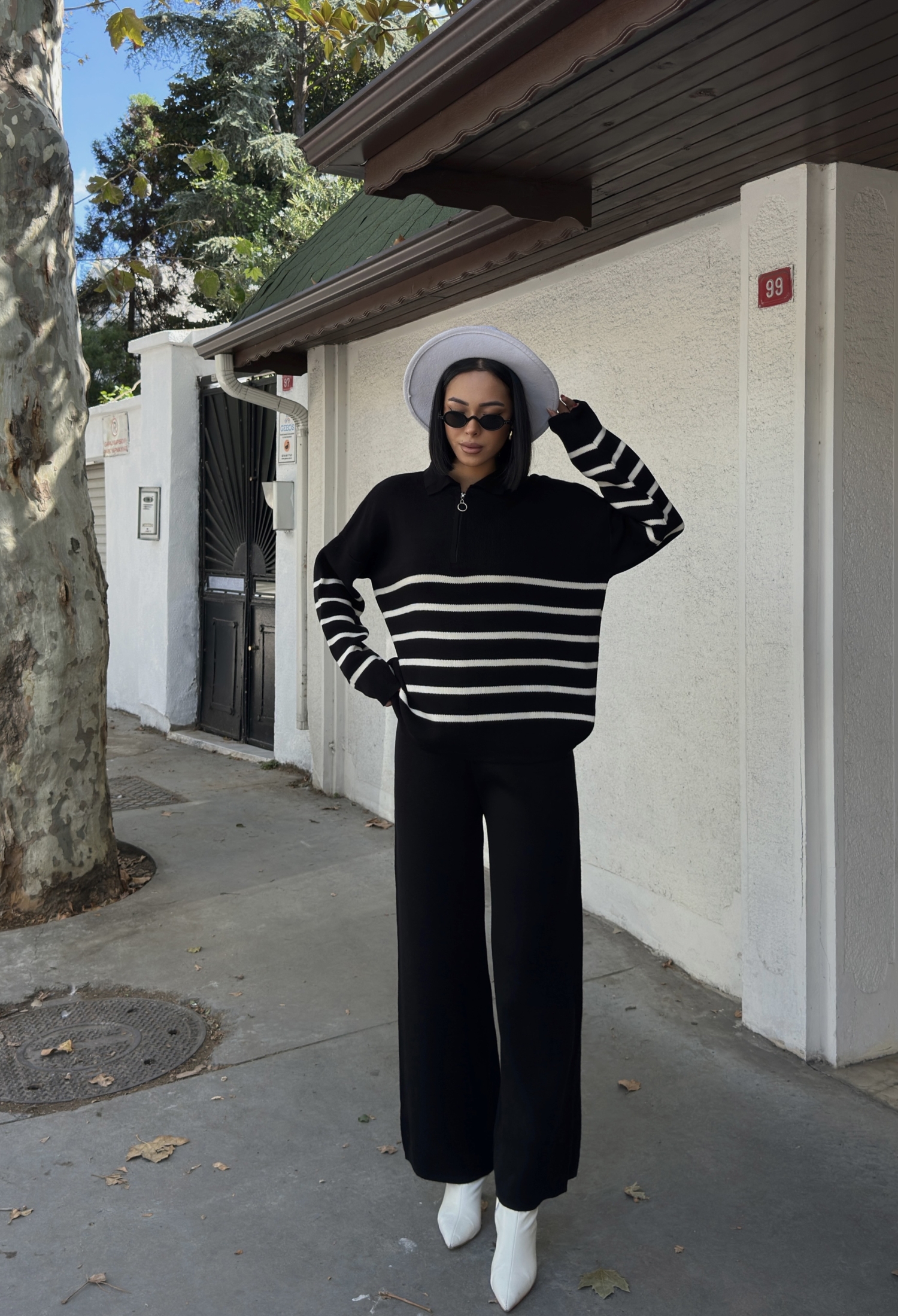 Casual Zip Up Palazzo Suit - Brand: My Fashion - Women & Kids, Baby Clothes Wholesale - TheBS Women