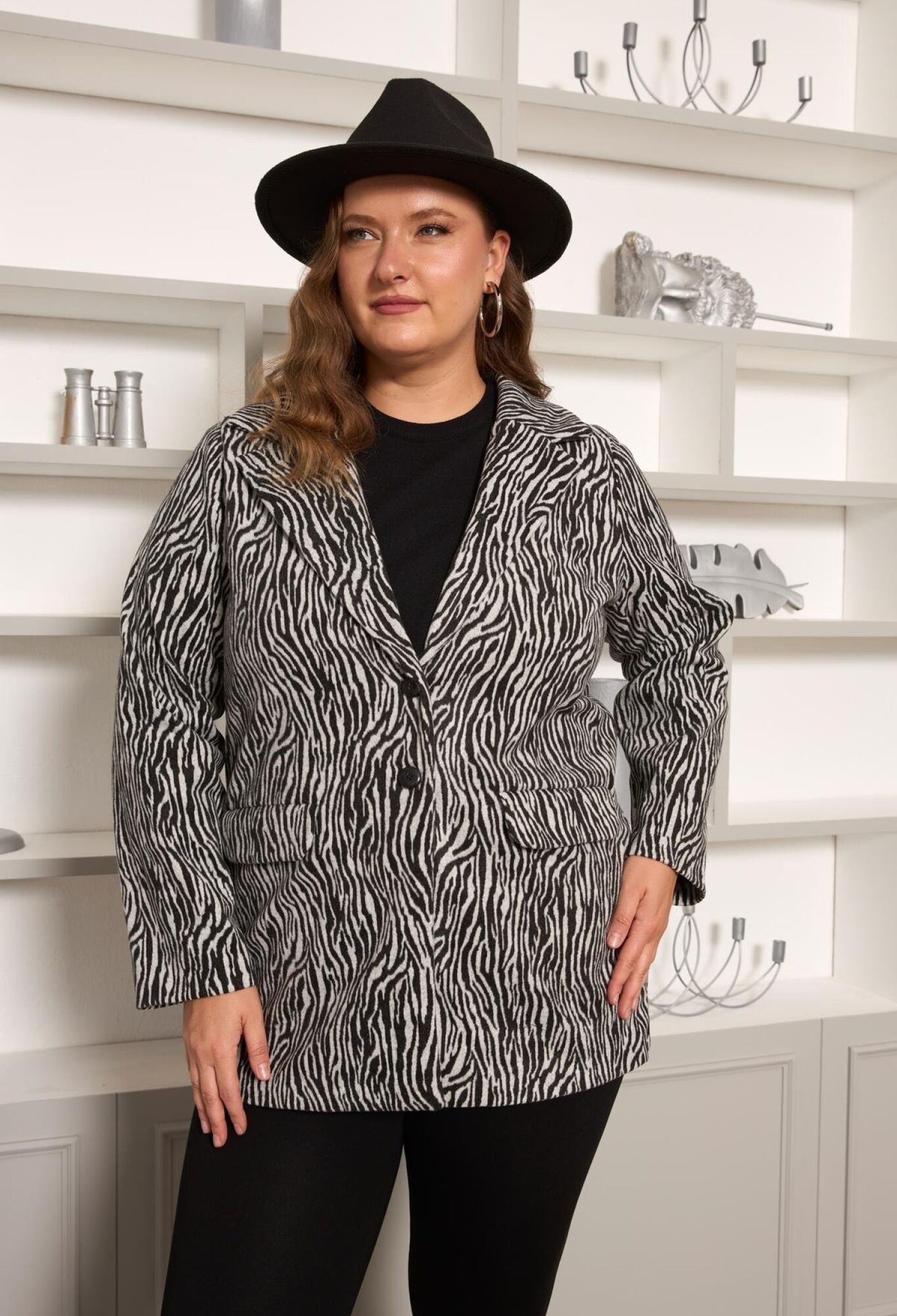 Black Single-Breasted Blazer Jacket - Brand: RMG - Women & Kids, Baby Clothes Wholesale - TheBS Women