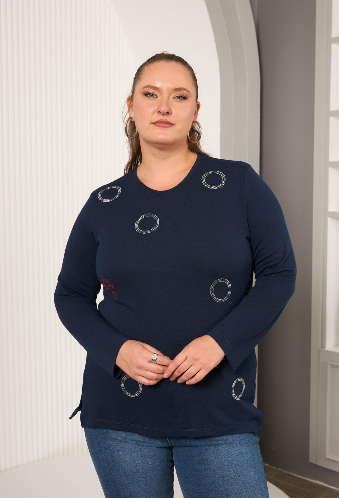 Plus Size Casual Blouse - Brand: RMG - Women & Kids, Baby Clothes Wholesale - TheBS Women