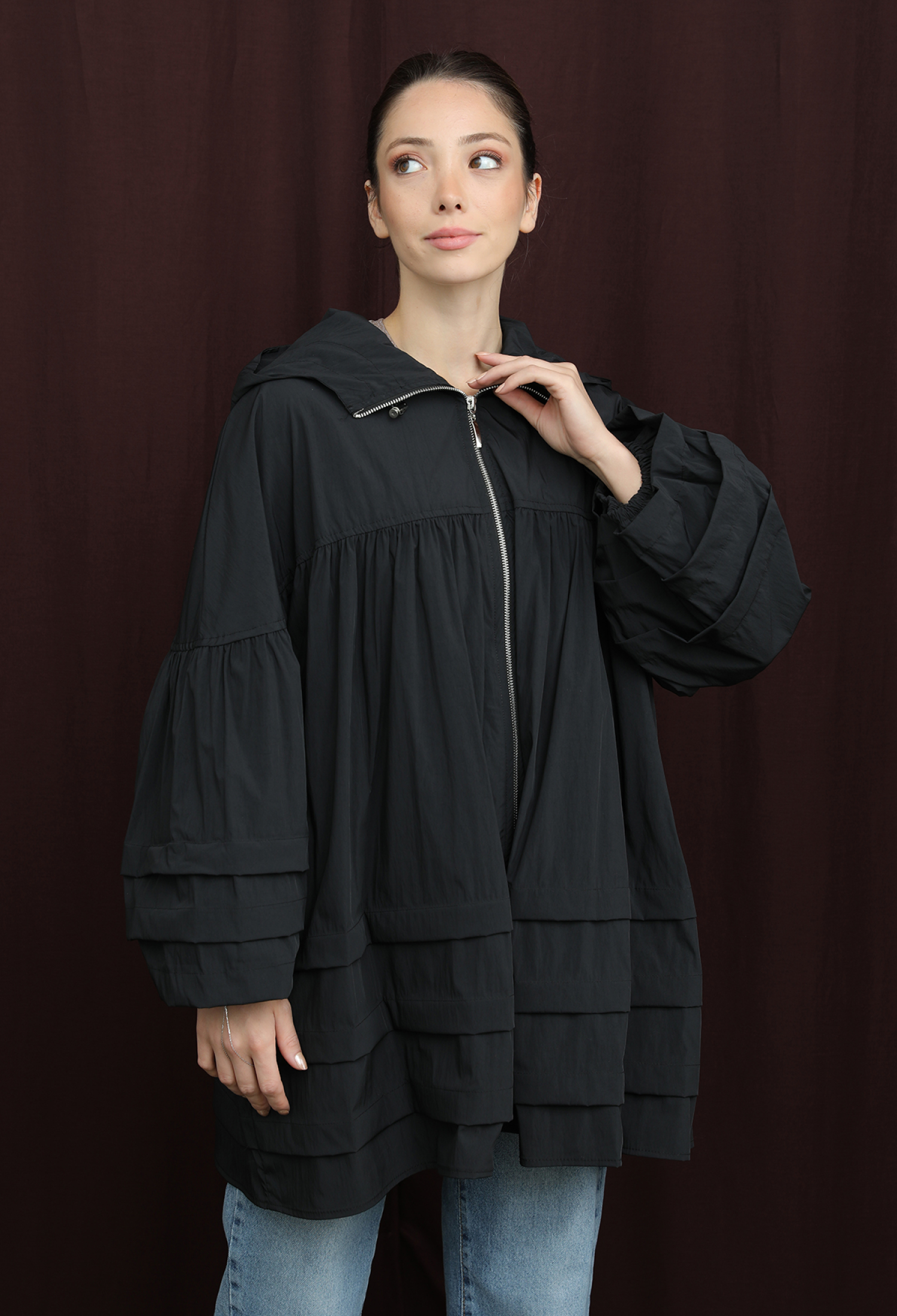 Oversized Hooded Puffer Coat - Brand: SOUL - Women & Kids, Baby Clothes Wholesale - TheBS Women