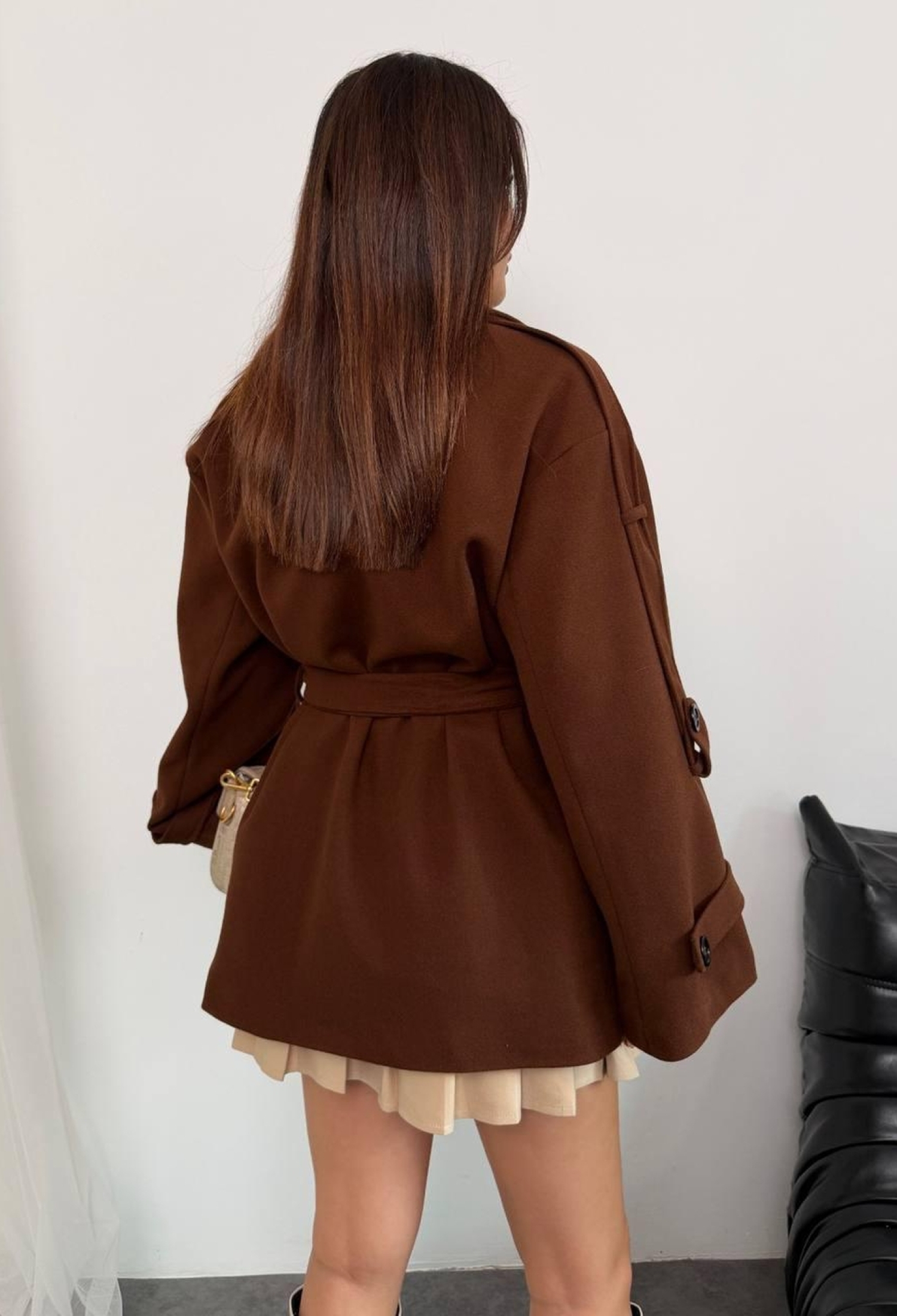 Elegant Single-Breasted Coat - Brand: My Jest Fashion - Women & Kids, Baby Clothes Wholesale - TheBS Women