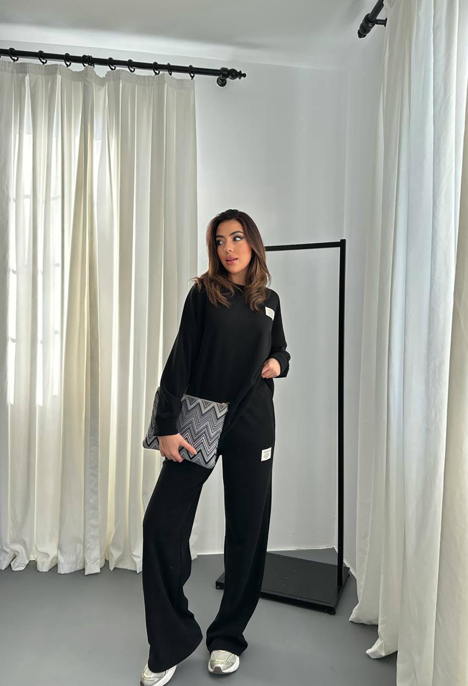 Classic Ribbed Sweater And Trousers Set - Brand: Elisa - Women & Kids, Baby Clothes Wholesale - TheBS Women