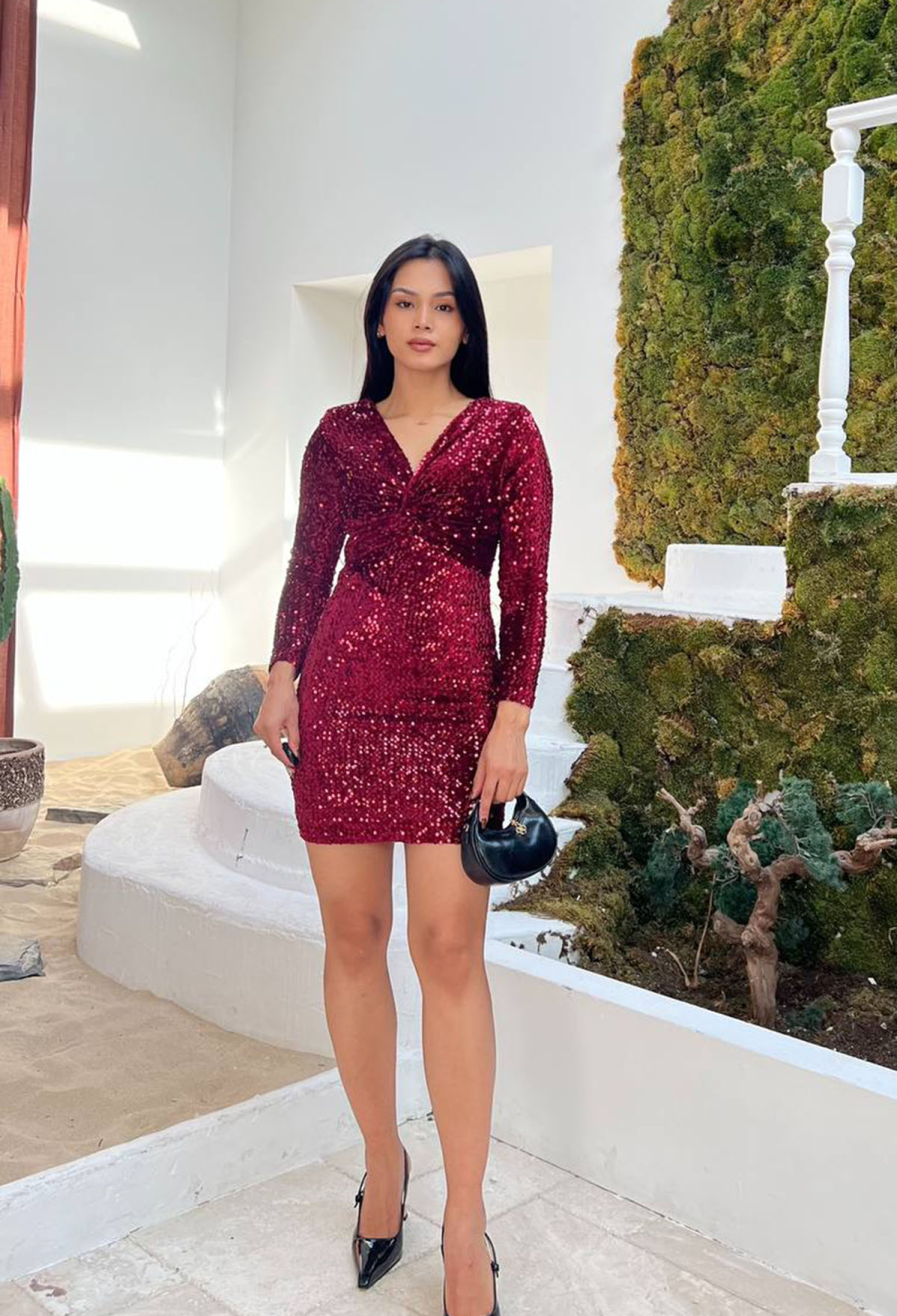 Sequined Bodycon Mini Dress - Brand: Mode Roy - Women & Kids, Baby Clothes Wholesale - TheBS Women