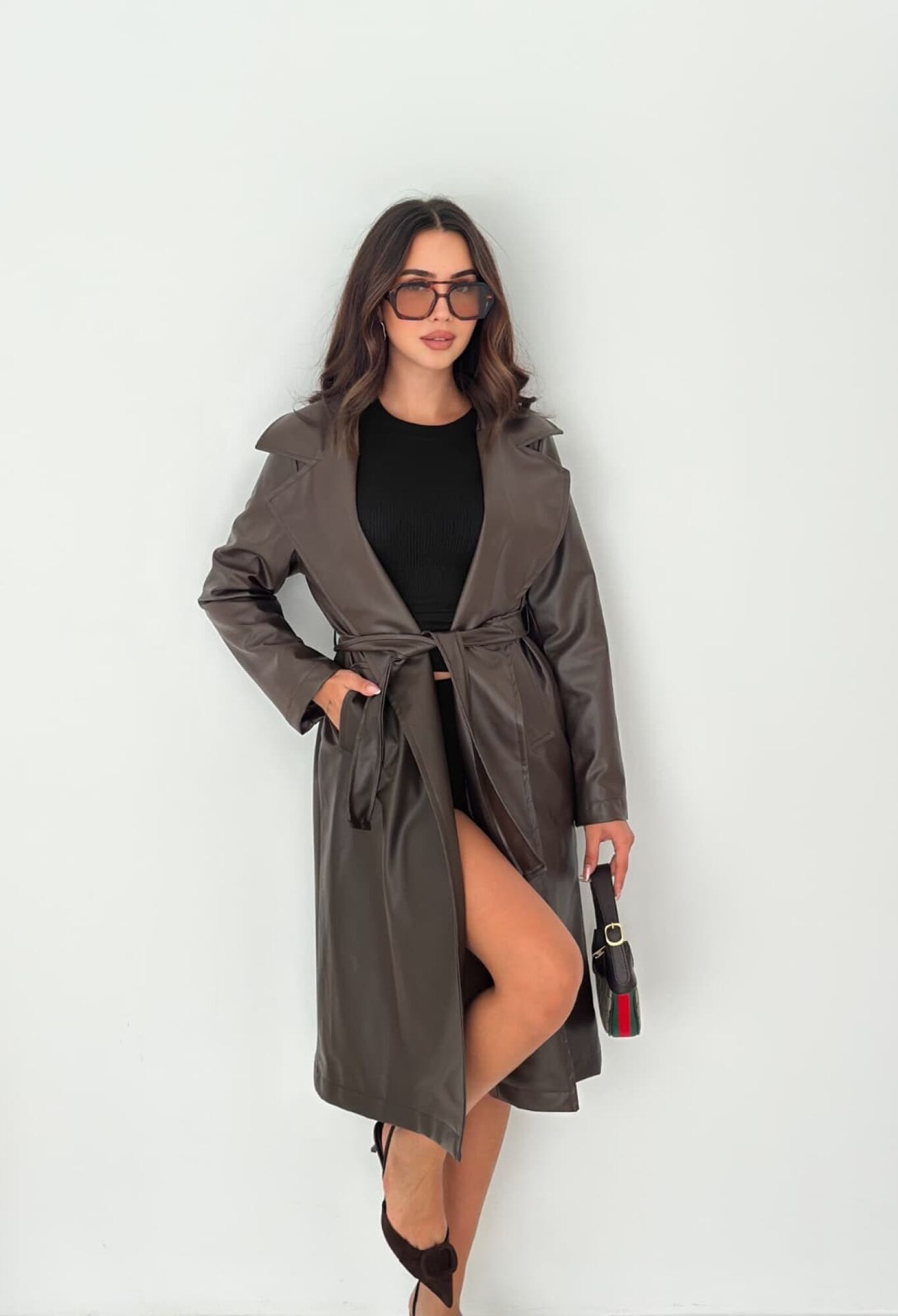 Elegant Trenchcoat With Tie Closure - Brand: My Jest Fashion - Women & Kids, Baby Clothes Wholesale - TheBS Women
