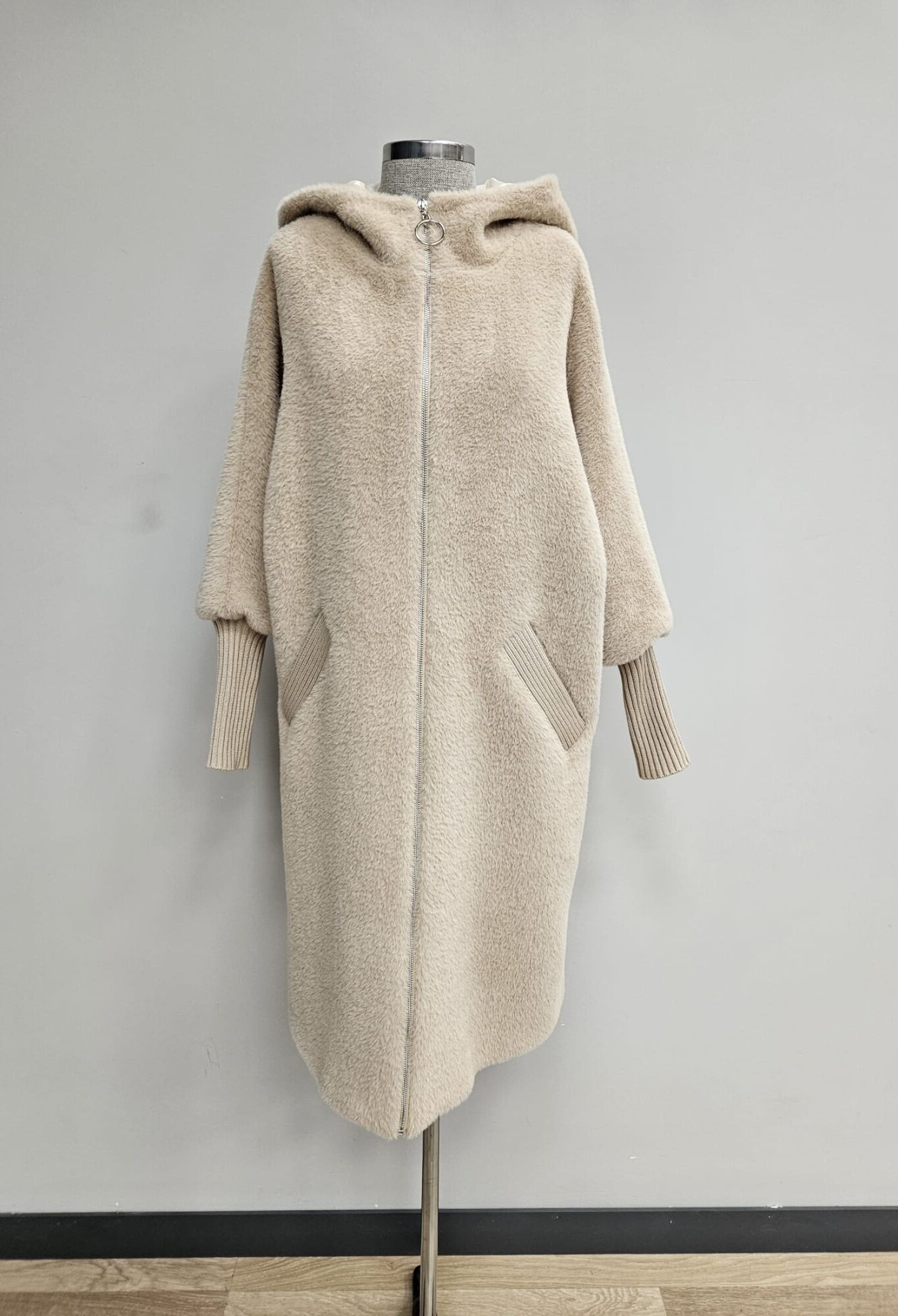 Hooded Coat With Oversized Fit - Brand: Puane - Women & Kids, Baby Clothes Wholesale - TheBS Women