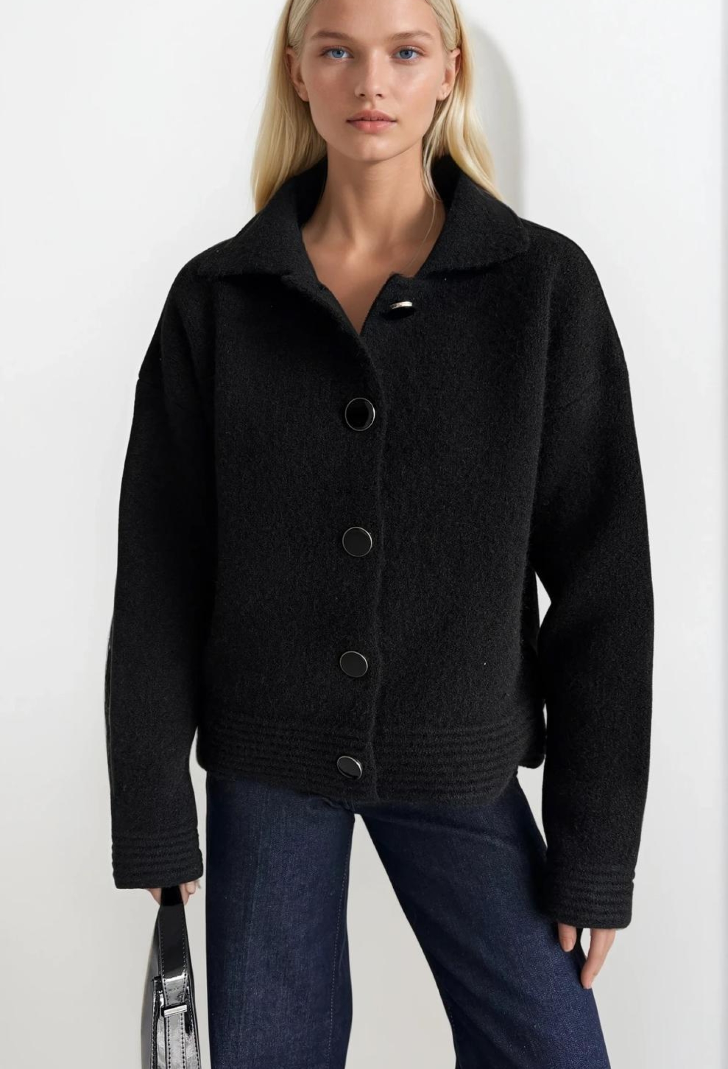 Black Casual Elegant Vintage Retro Cardigan - Brand: Black Fashion - Women & Kids, Baby Clothes Wholesale - TheBS Women