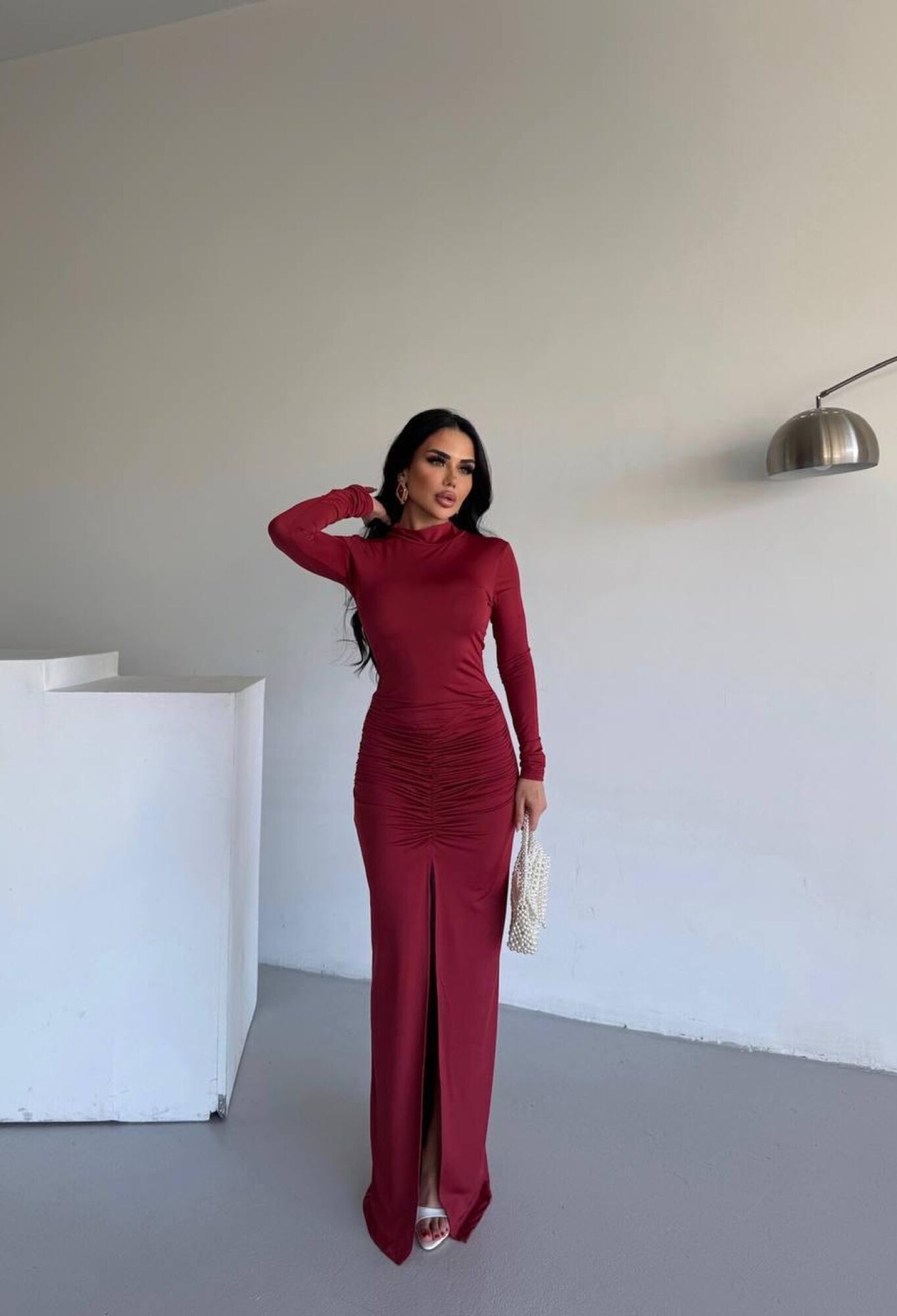 Elegant Maxi Slit Dress - Brand: My Jest Fashion - Women & Kids, Baby Clothes Wholesale - TheBS Women