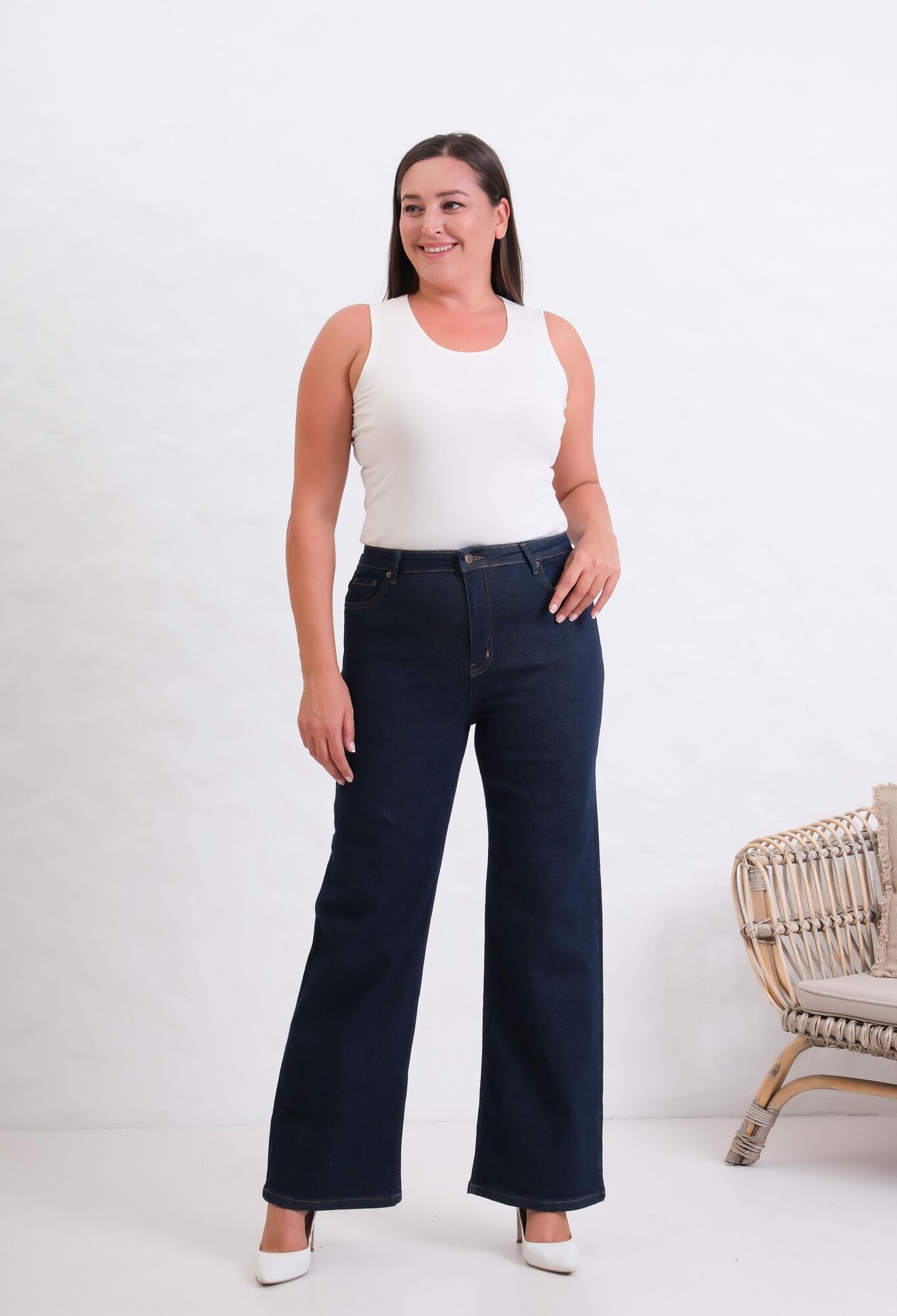 Casual Plus Size Mom Pants With High Waist - Brand: LACARINO - Women & Kids, Baby Clothes Wholesale - TheBS Women