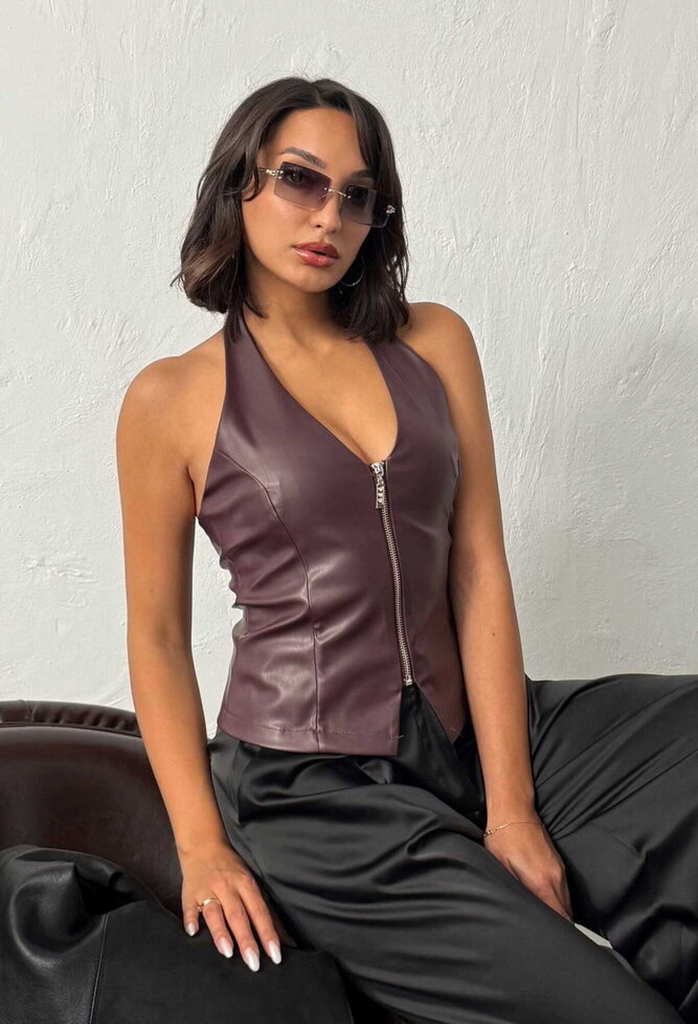 Fitted Zip Up Vest - Brand: Topshow - Women & Kids, Baby Clothes Wholesale - TheBS Women