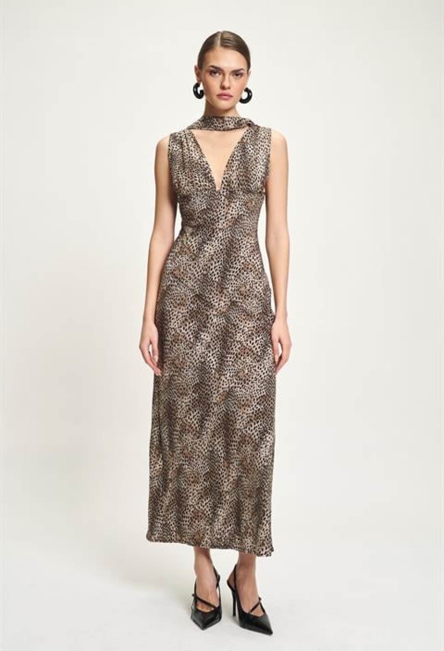 Brown Sexy Elegant Glam Formal Dress - Brand: Sobe Istanbul - Women & Kids, Baby Clothes Wholesale - TheBS Women