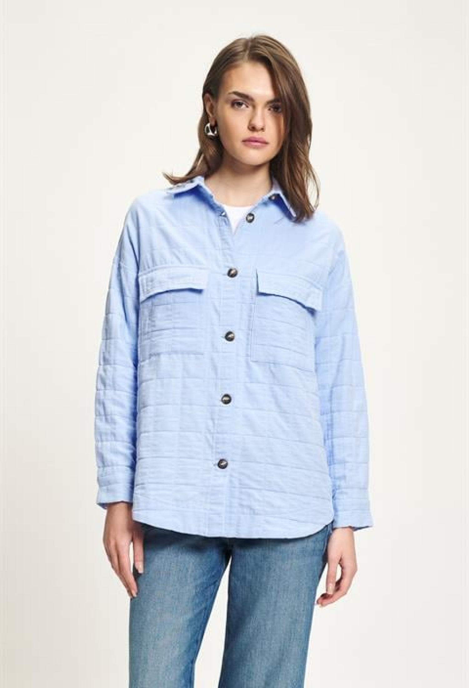 Casual Streetwear Oversized Shirt - Brand: Sobe Istanbul - Women & Kids, Baby Clothes Wholesale - TheBS Women