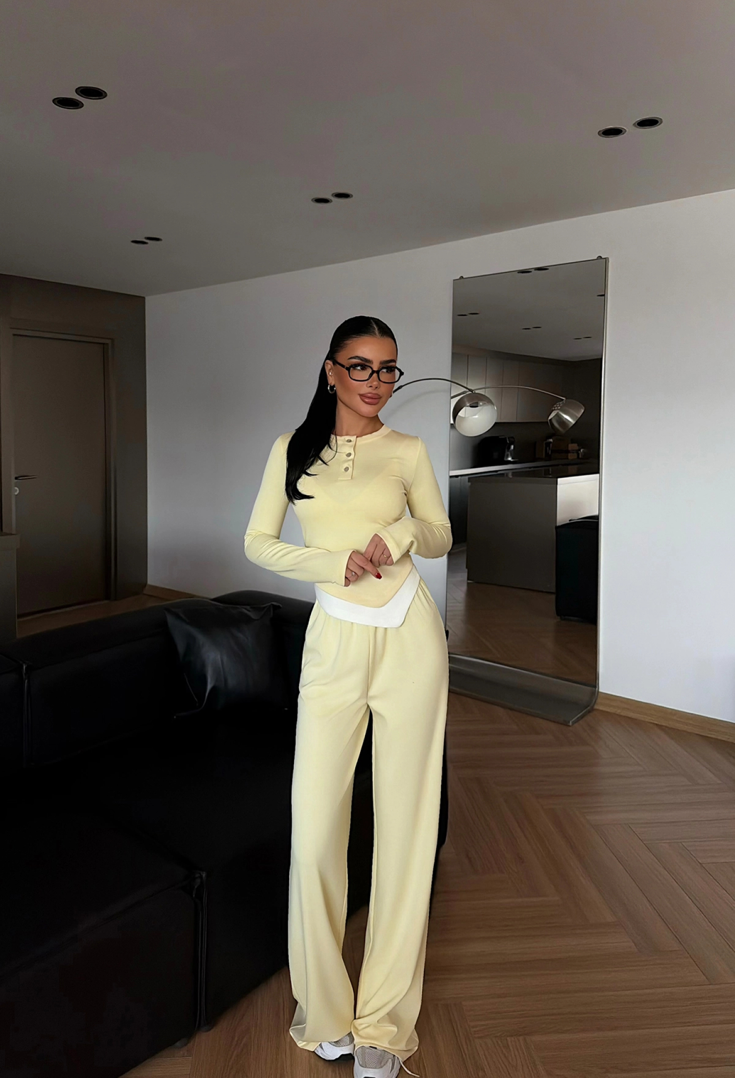 Beige Casual Sport Elegant Set - Brand: EYYO ATELIER - Women & Kids, Baby Clothes Wholesale - TheBS Women