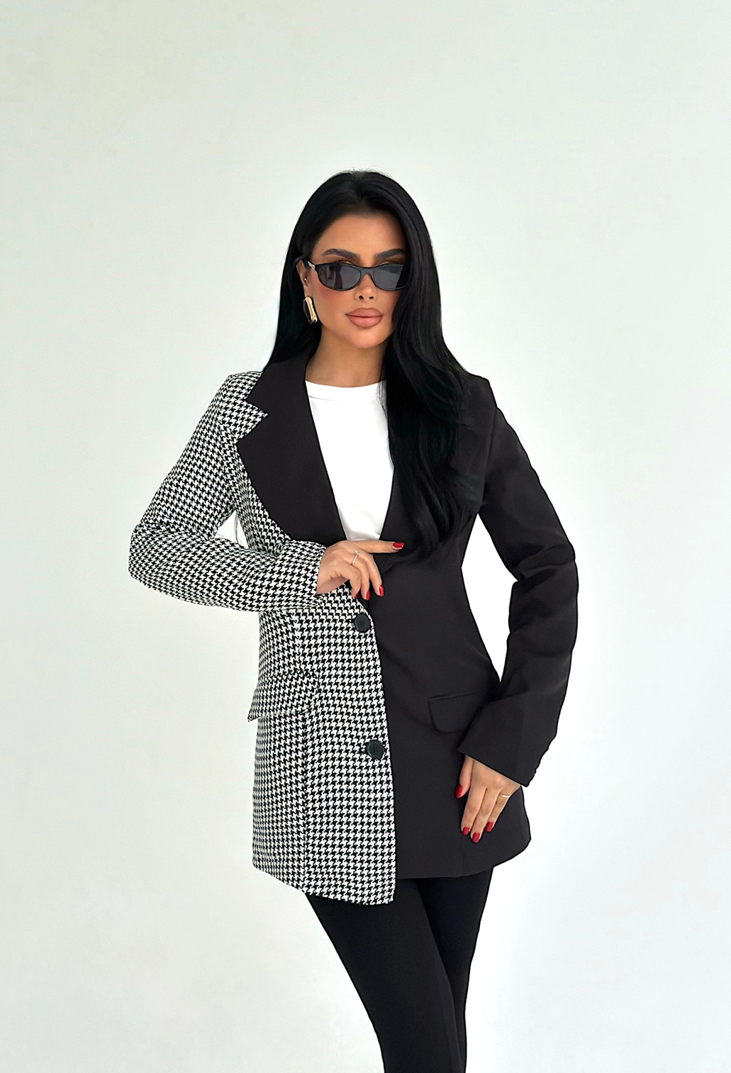 Formal Slim Fit Single-Breasted Jacket - Brand: EYYO ATELIER - Women & Kids, Baby Clothes Wholesale - TheBS Women