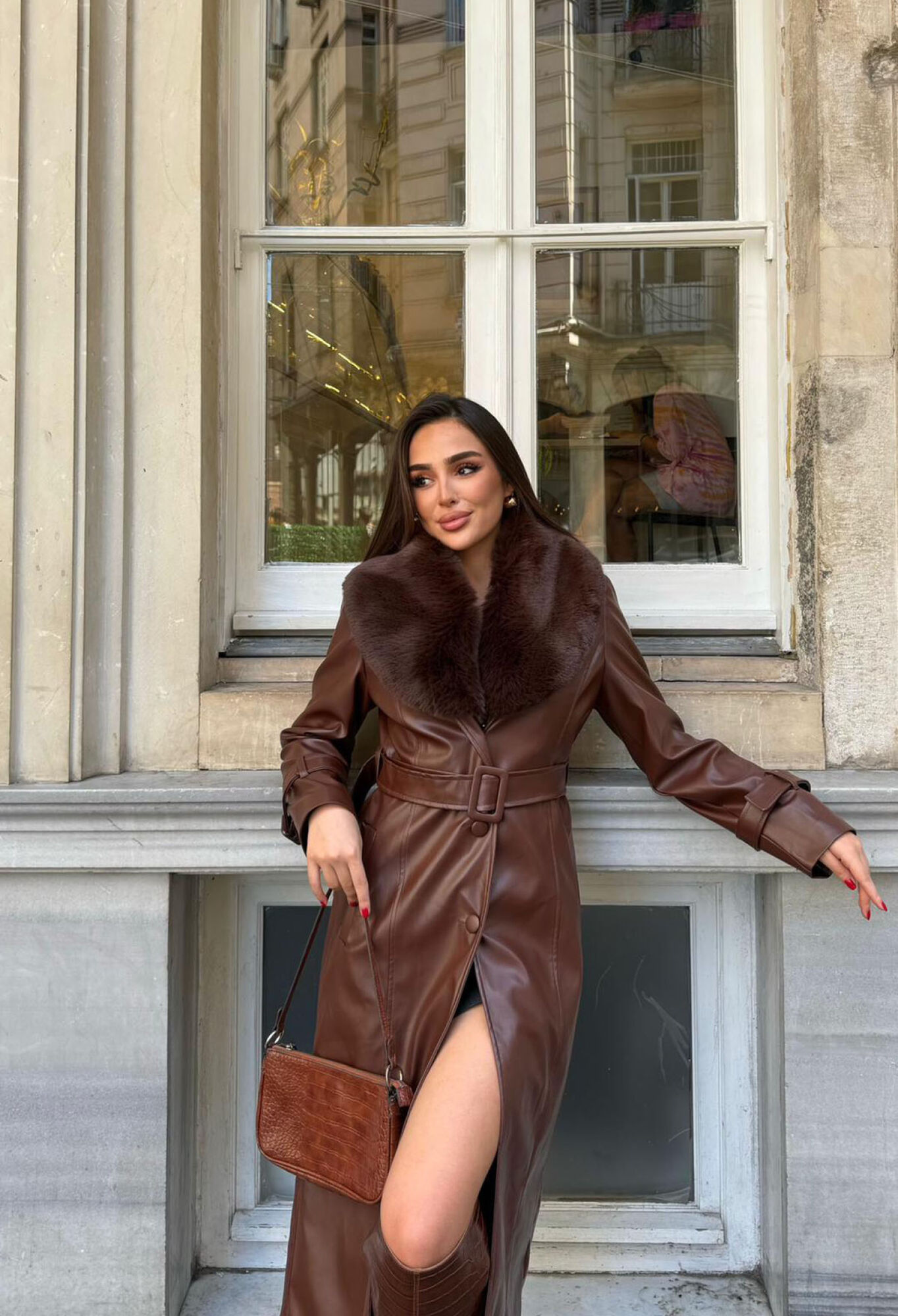 Trenchcoat Classic Single-Breasted Glam - Brand: Mode Roy - Women & Kids, Baby Clothes Wholesale - TheBS Women