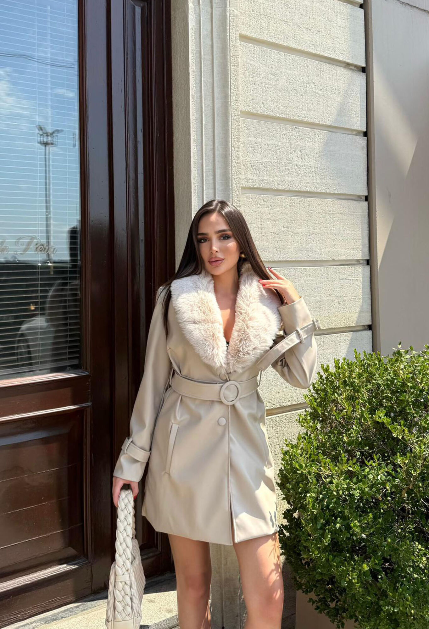 Elegant Single-Breasted Slim Fit Coat - Brand: Mode Roy - Women & Kids, Baby Clothes Wholesale - TheBS Women