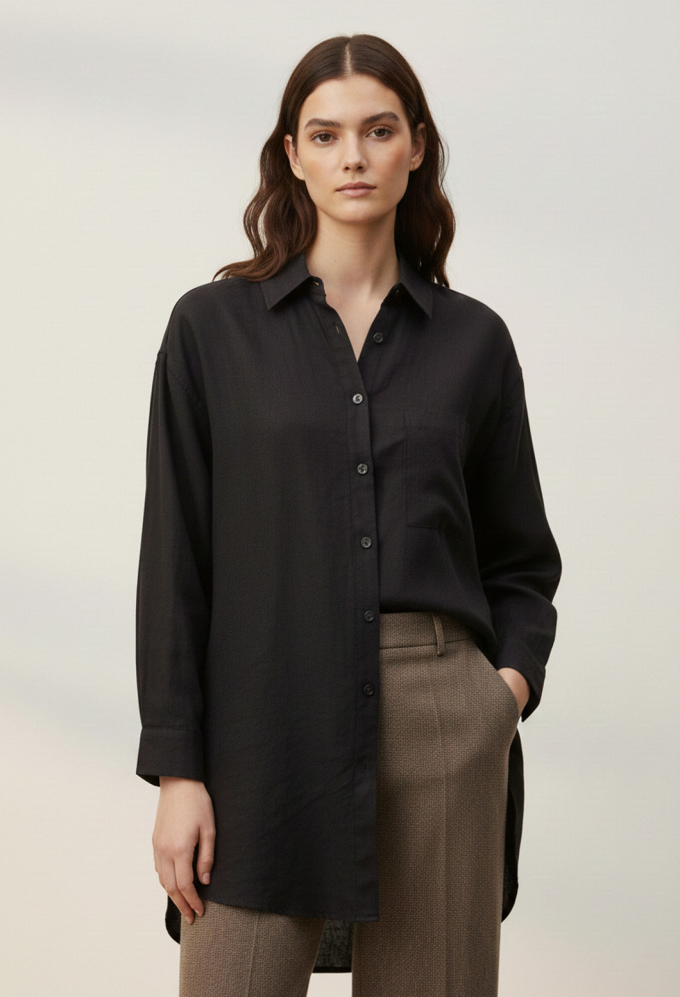 Oversized Fit Formal Shirt - Brand: Puane - Women & Kids, Baby Clothes Wholesale - TheBS Women