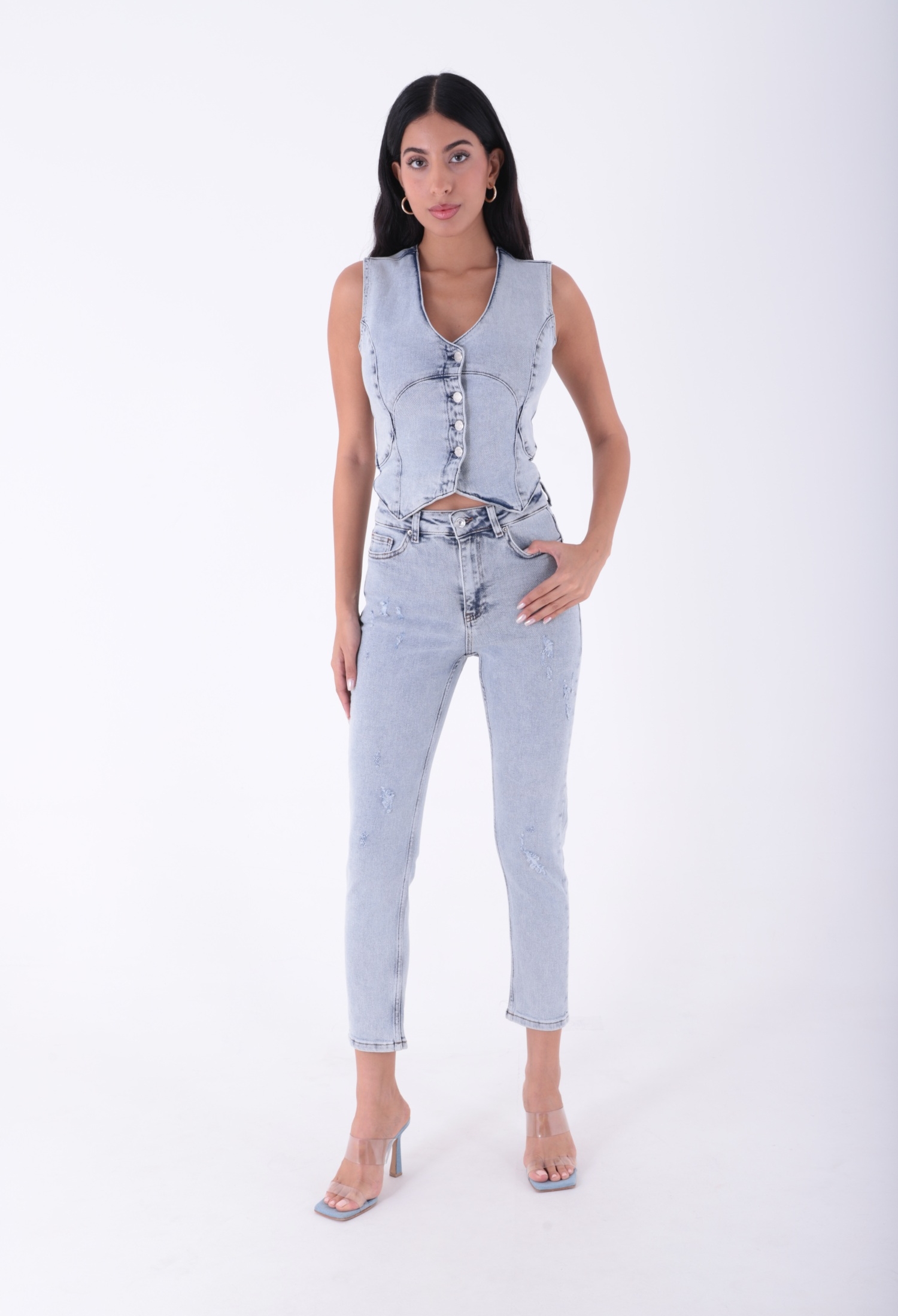 Jeans - Light - Brand: XLove - Women & Kids, Baby Clothes Wholesale - TheBS Women