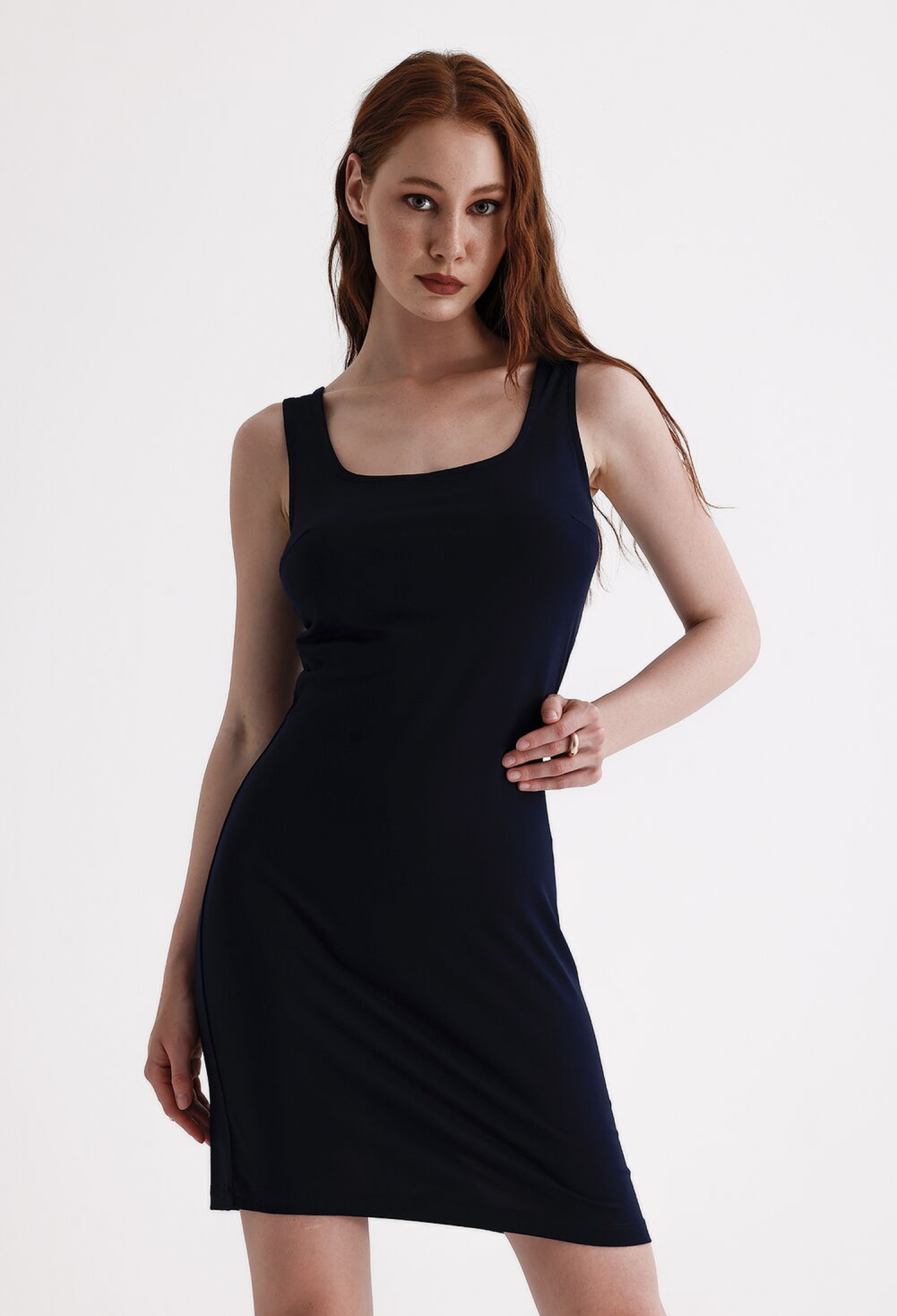 SenseSleeveless Lycra Printed Mini Viscose Dress - Brand: SENSE - Women & Kids, Baby Clothes Wholesale - TheBS Women