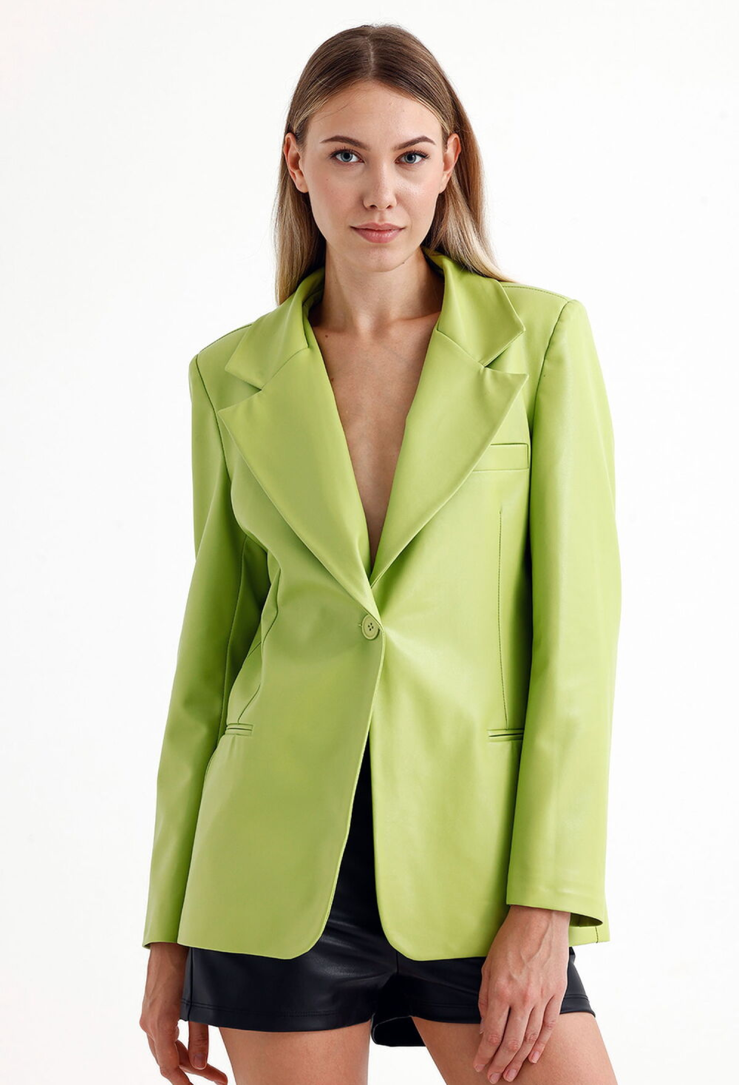 Sense Çağla Women's Faux Leather Jacket - Brand: SENSE - Women & Kids, Baby Clothes Wholesale - TheBS Women