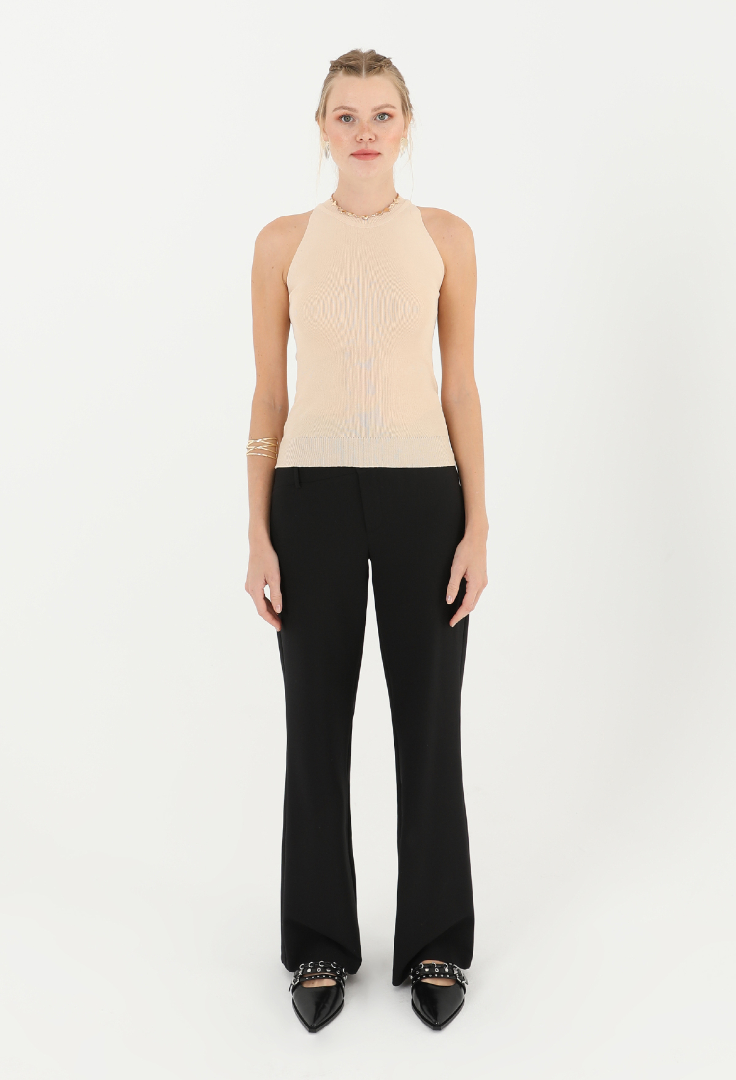 Women's Round Neck Zero Sleeve Blouse - Brand: SOUL - Women & Kids, Baby Clothes Wholesale - TheBS Women