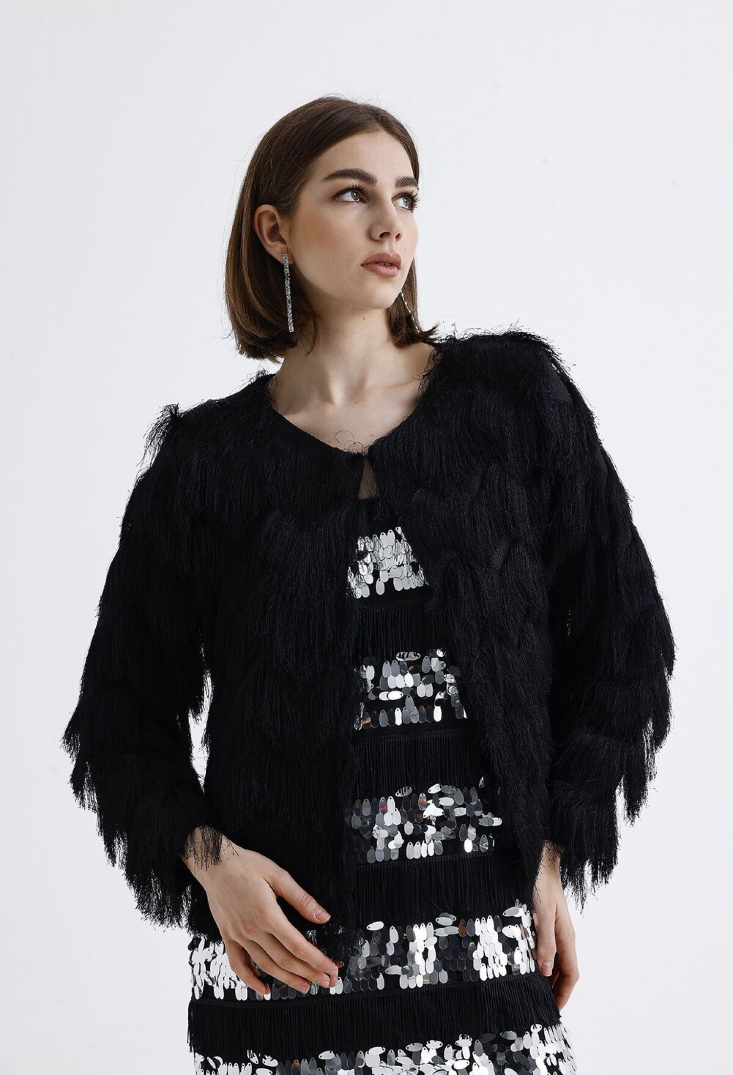 Sense Black Evening Jacket CKT35236 - Brand: SENSE - Women & Kids, Baby Clothes Wholesale - TheBS Women