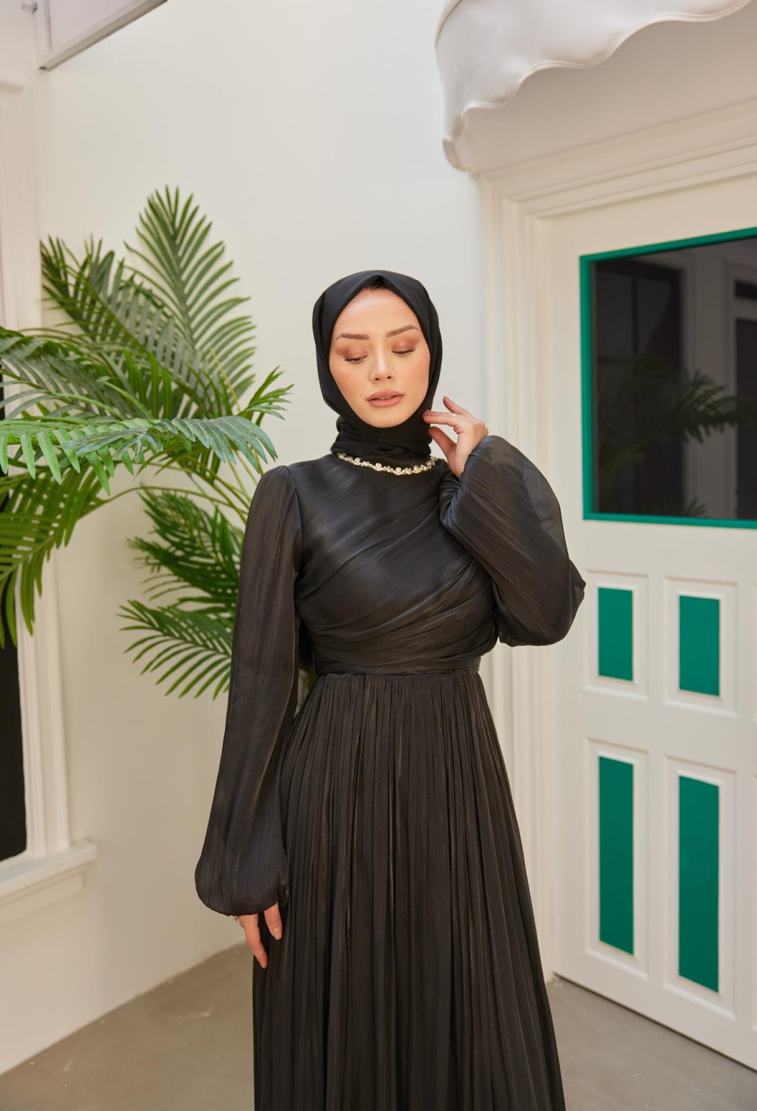 Diamond Sparkle Evening Dress - Brand: Hulya Keser - Women & Kids, Baby Clothes Wholesale - TheBS Women