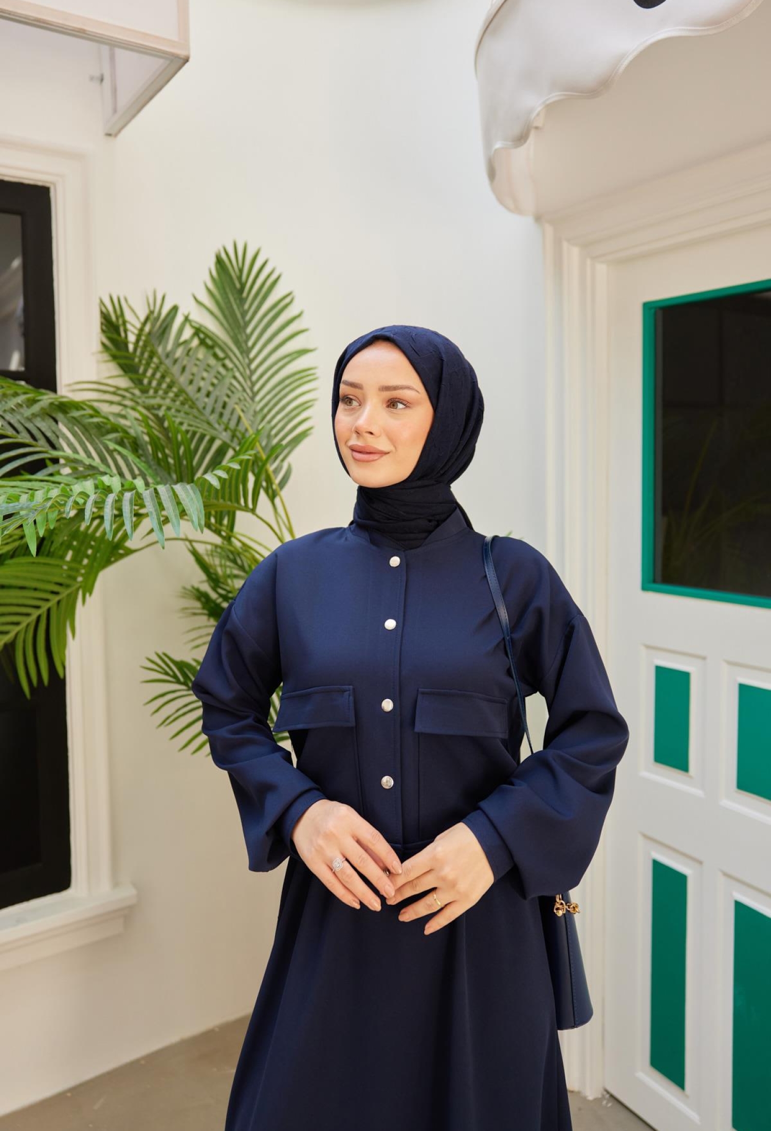 Elastic Waist Double Crepe Skirt Suit - Brand: Hulya Keser - Women & Kids, Baby Clothes Wholesale - TheBS Women