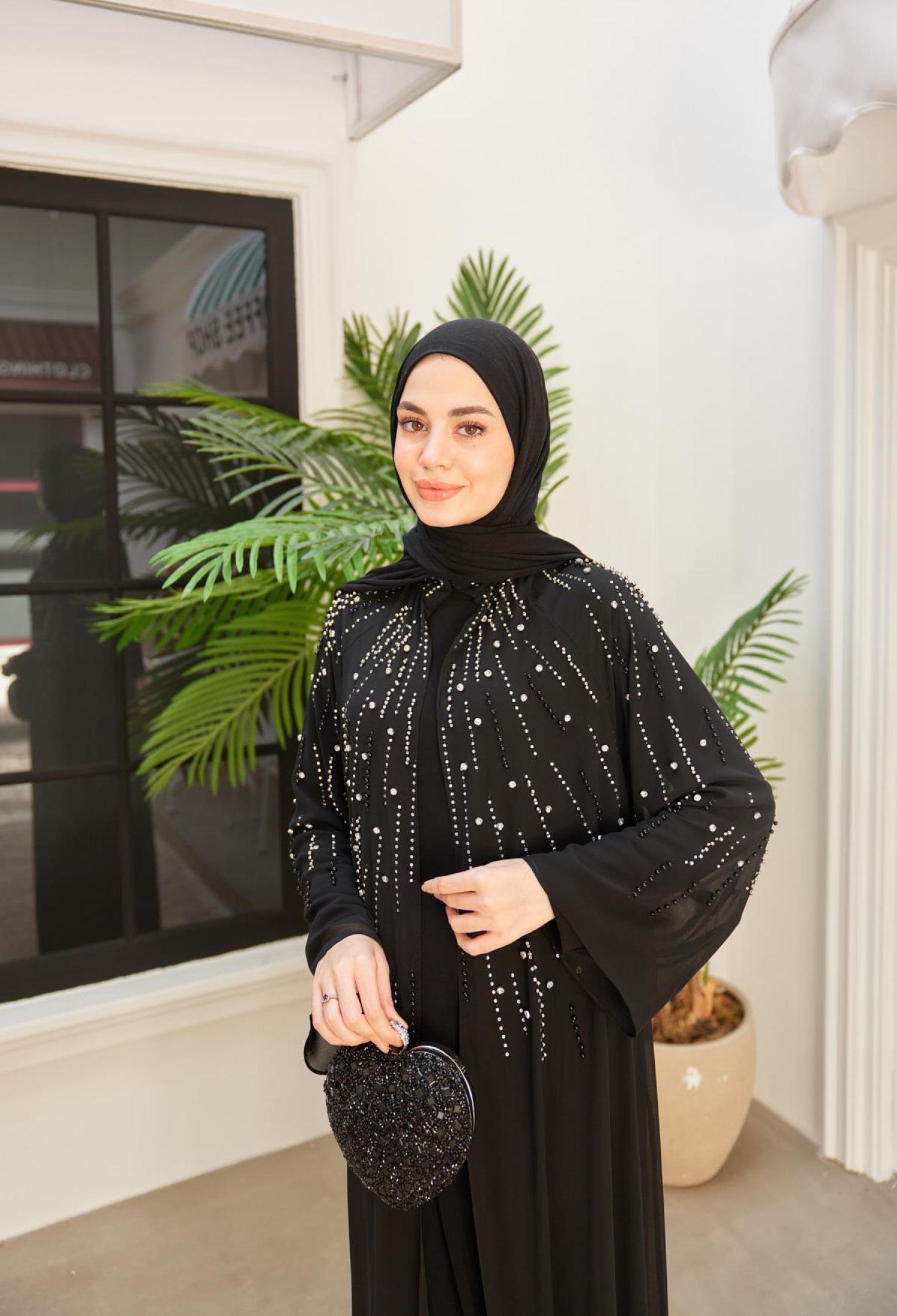 Princess Stoned Inner Abaya - Brand: Hulya Keser - Women & Kids, Baby Clothes Wholesale - TheBS Women