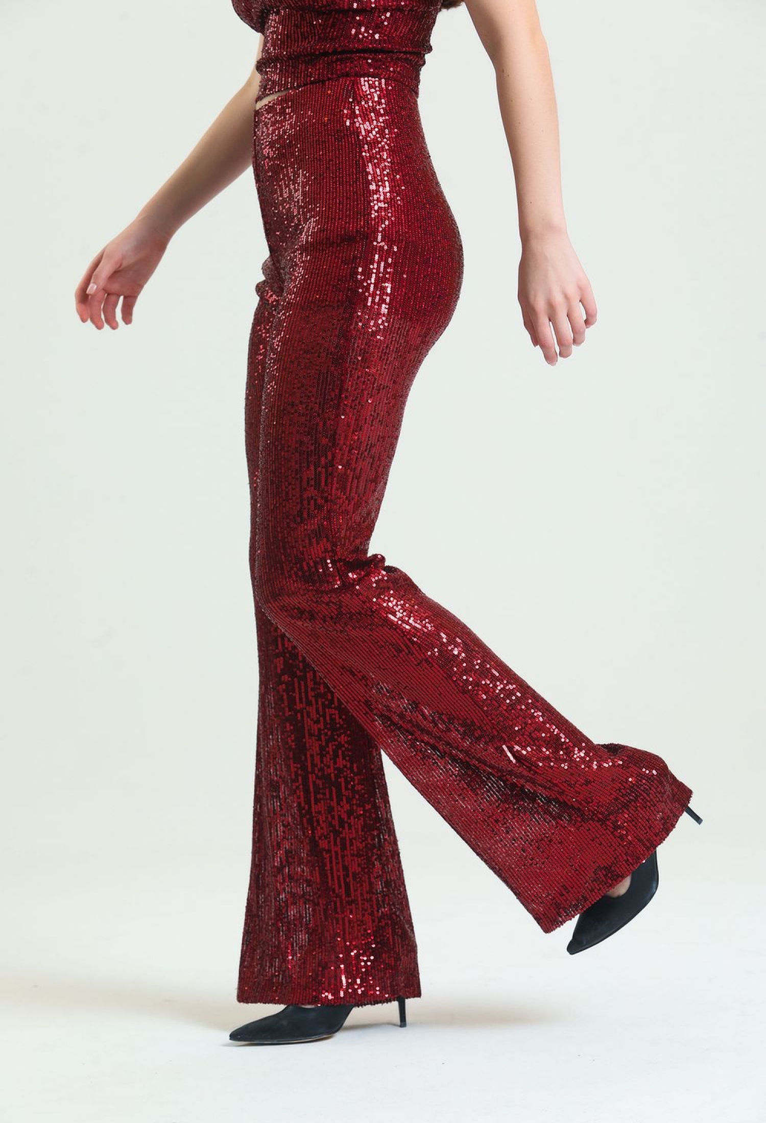 Lined Hidden Zipper Zara Sequin Trousers - Brand: SENSE - Women & Kids, Baby Clothes Wholesale - TheBS Women