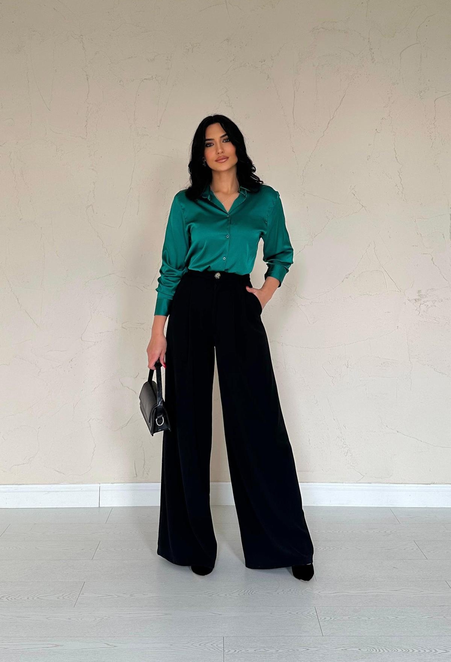 Pleated Comfort Trousers - Brand: Elisa - Women & Kids, Baby Clothes Wholesale - TheBS Women