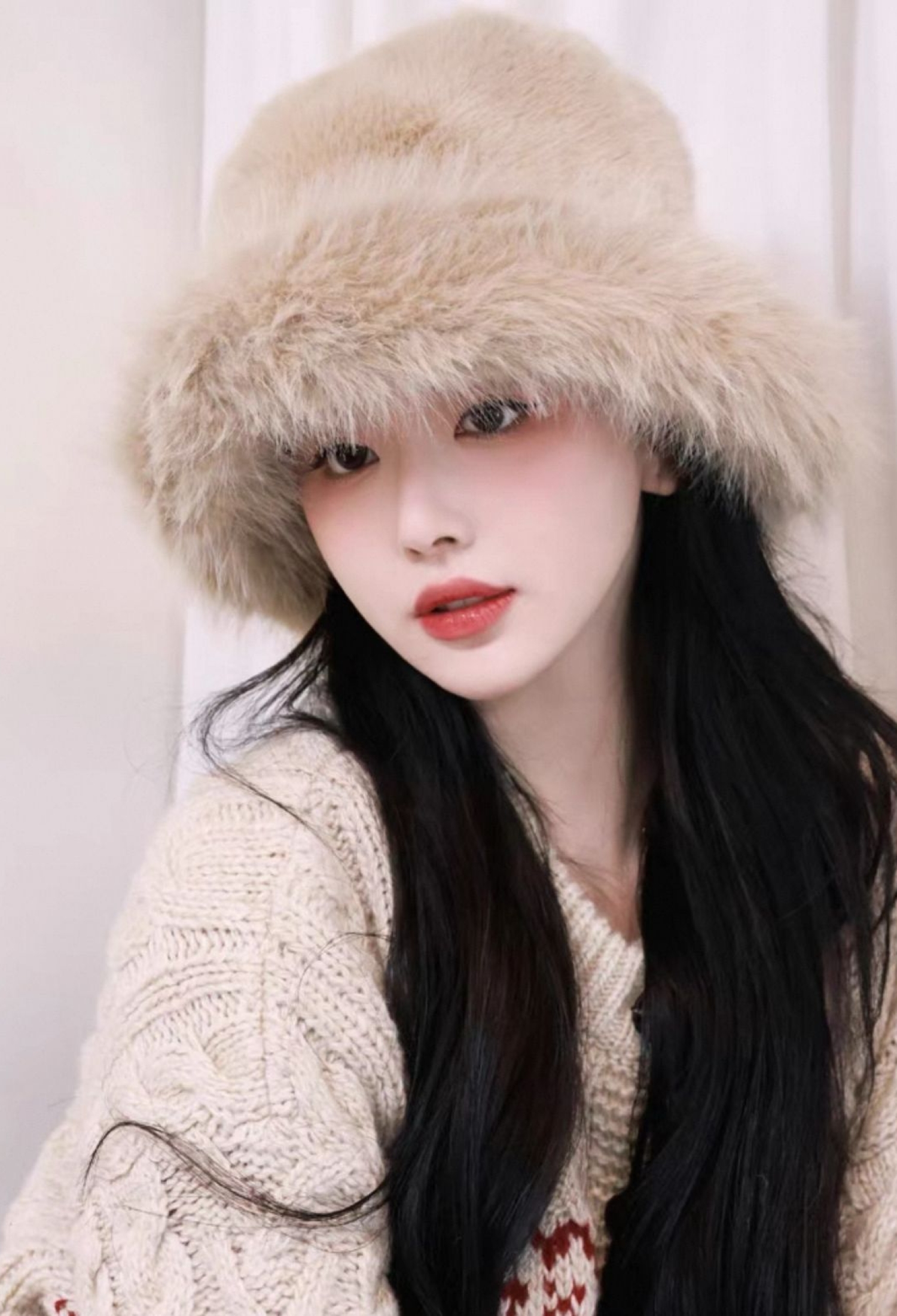 Plush Kalpak Hat - Brand: Axesoire - Women & Kids, Baby Clothes Wholesale - TheBS Women