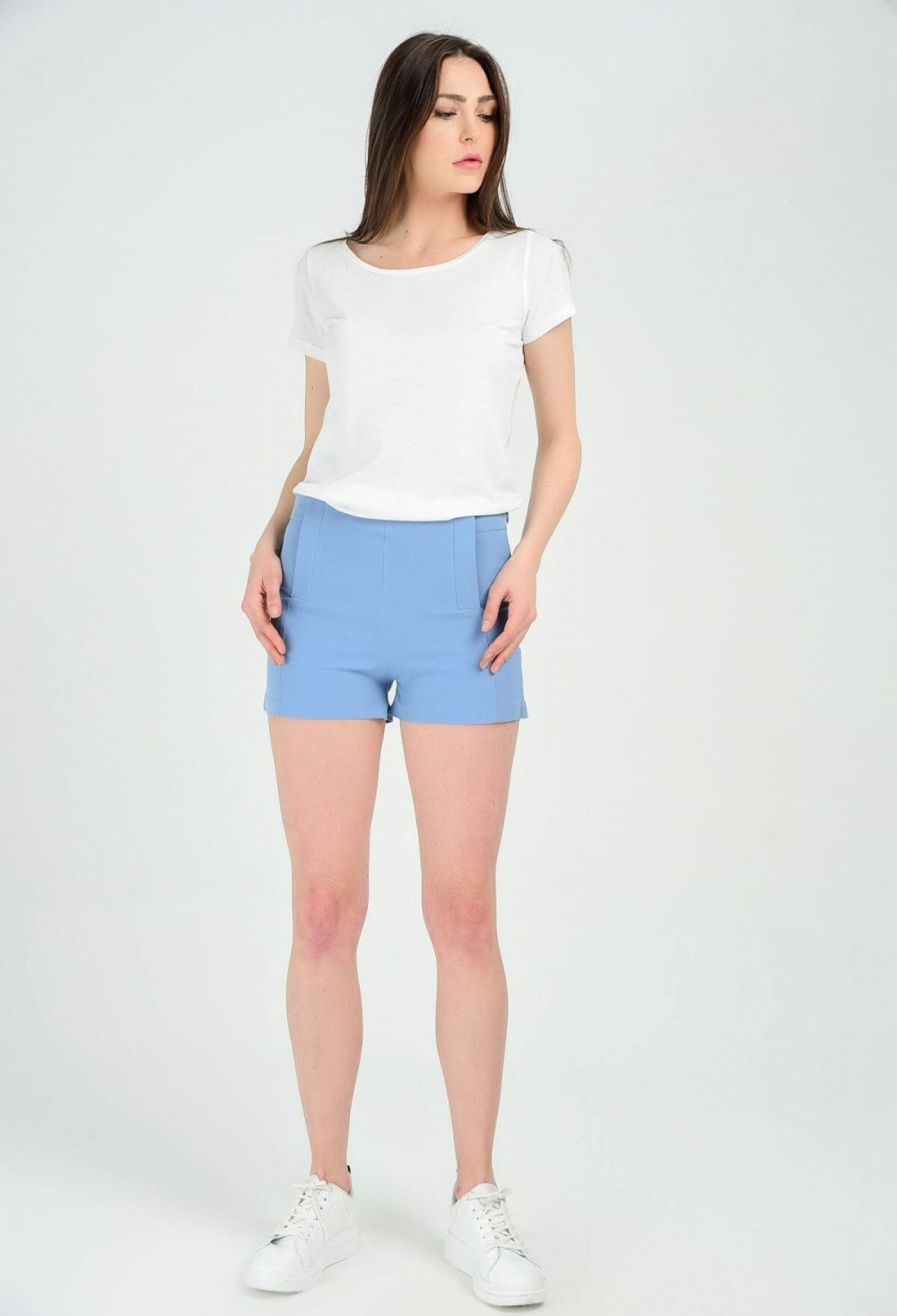 Silk Pocket Atlas Crepe Short - Brand: SENSE - Women & Kids, Baby Clothes Wholesale - TheBS Women