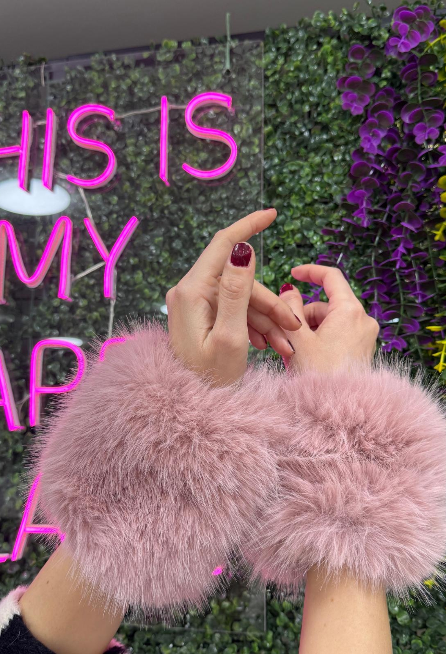 Mango Fabric Plush Cuff - Brand: Axesoire - Women & Kids, Baby Clothes Wholesale - TheBS Women