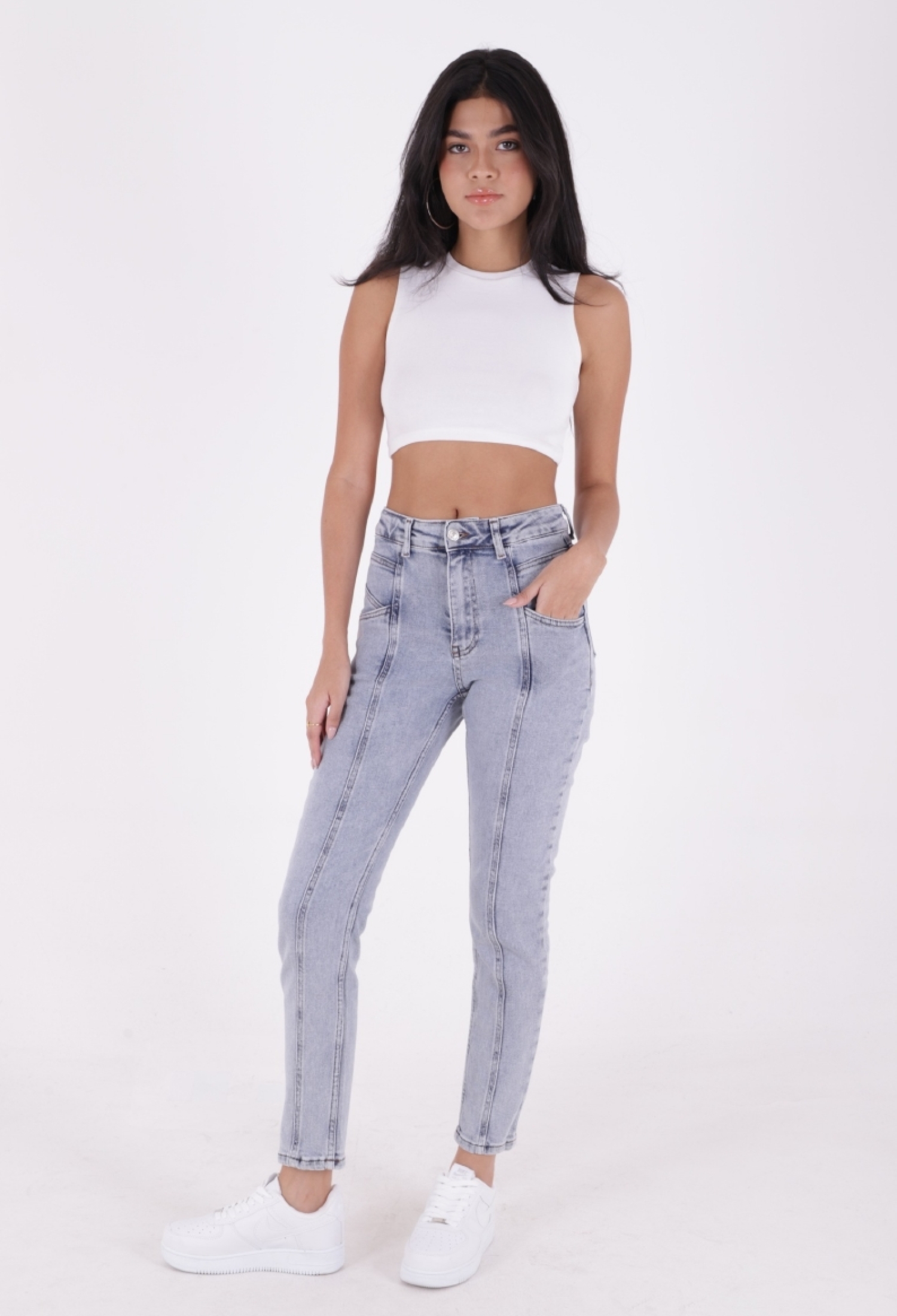 Stitched Leg Jeans With Front Piece - Brand: XLove - Women & Kids, Baby Clothes Wholesale - TheBS Women
