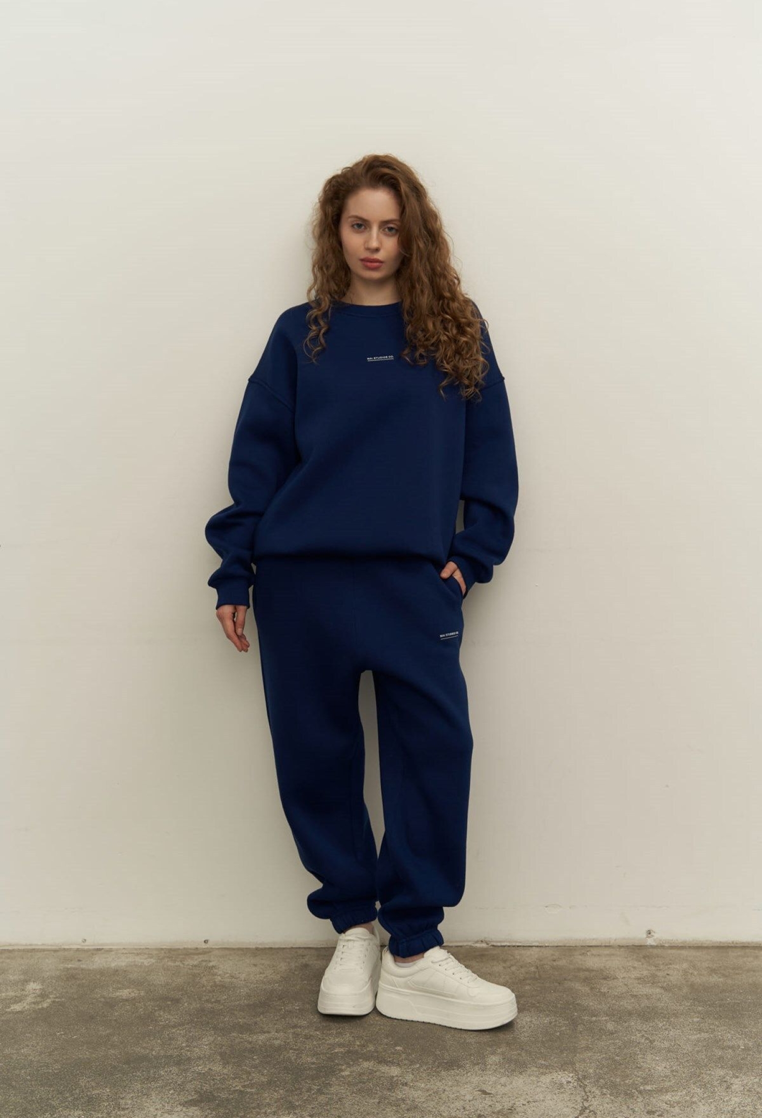 Mini Bike Navy Crew Neck Tracksuit Suit - Brand: Mai Collection - Women & Kids, Baby Clothes Wholesale - TheBS Women